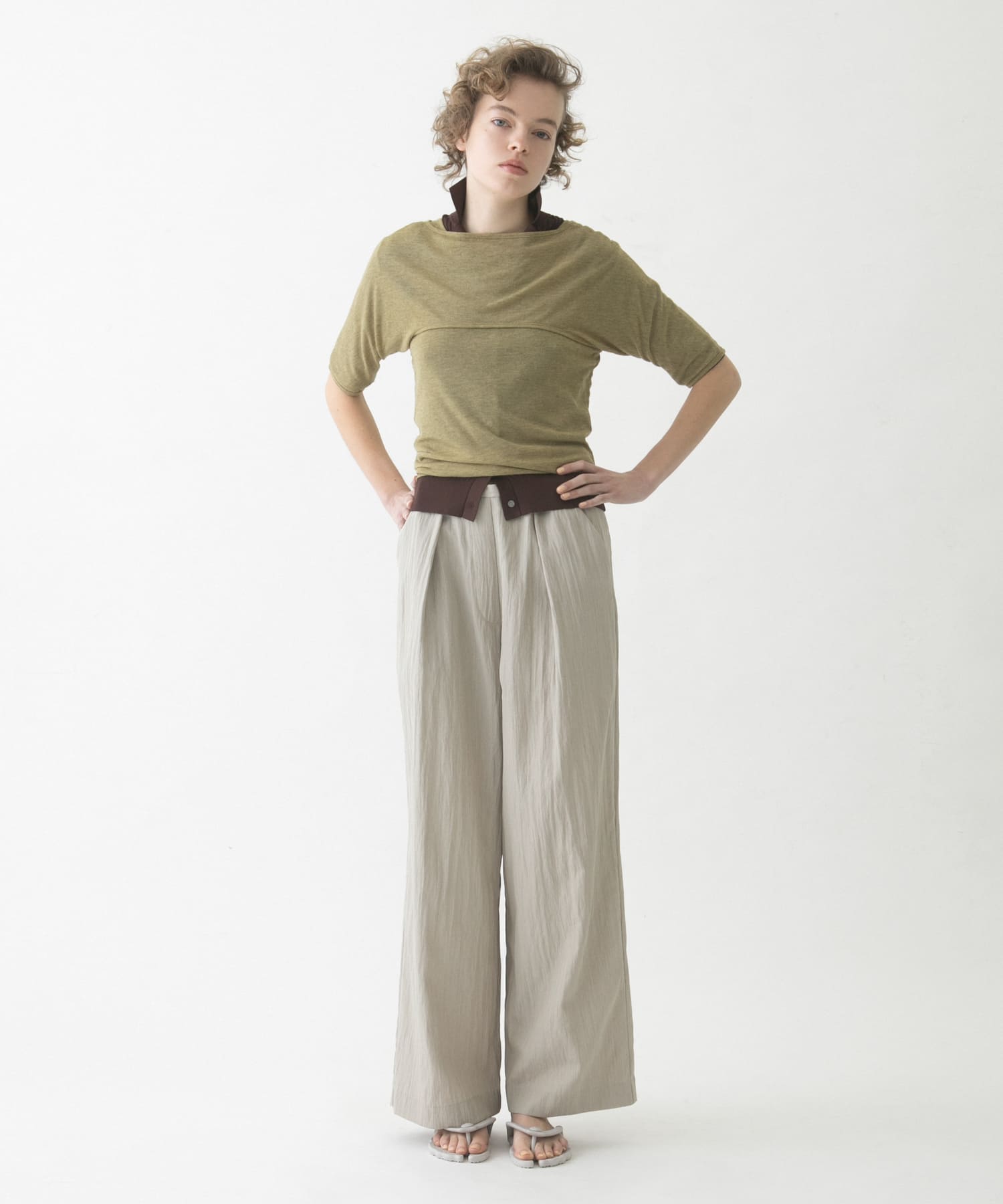 model : 174cm 着用サイズ : Free