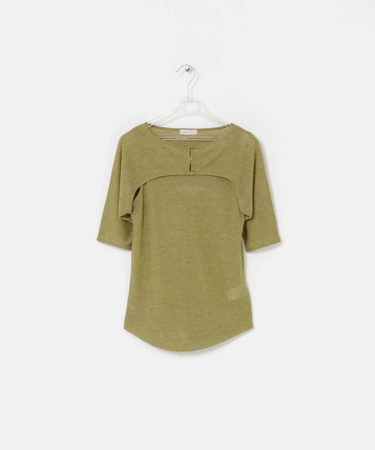 mix layered tee マッチャ Free