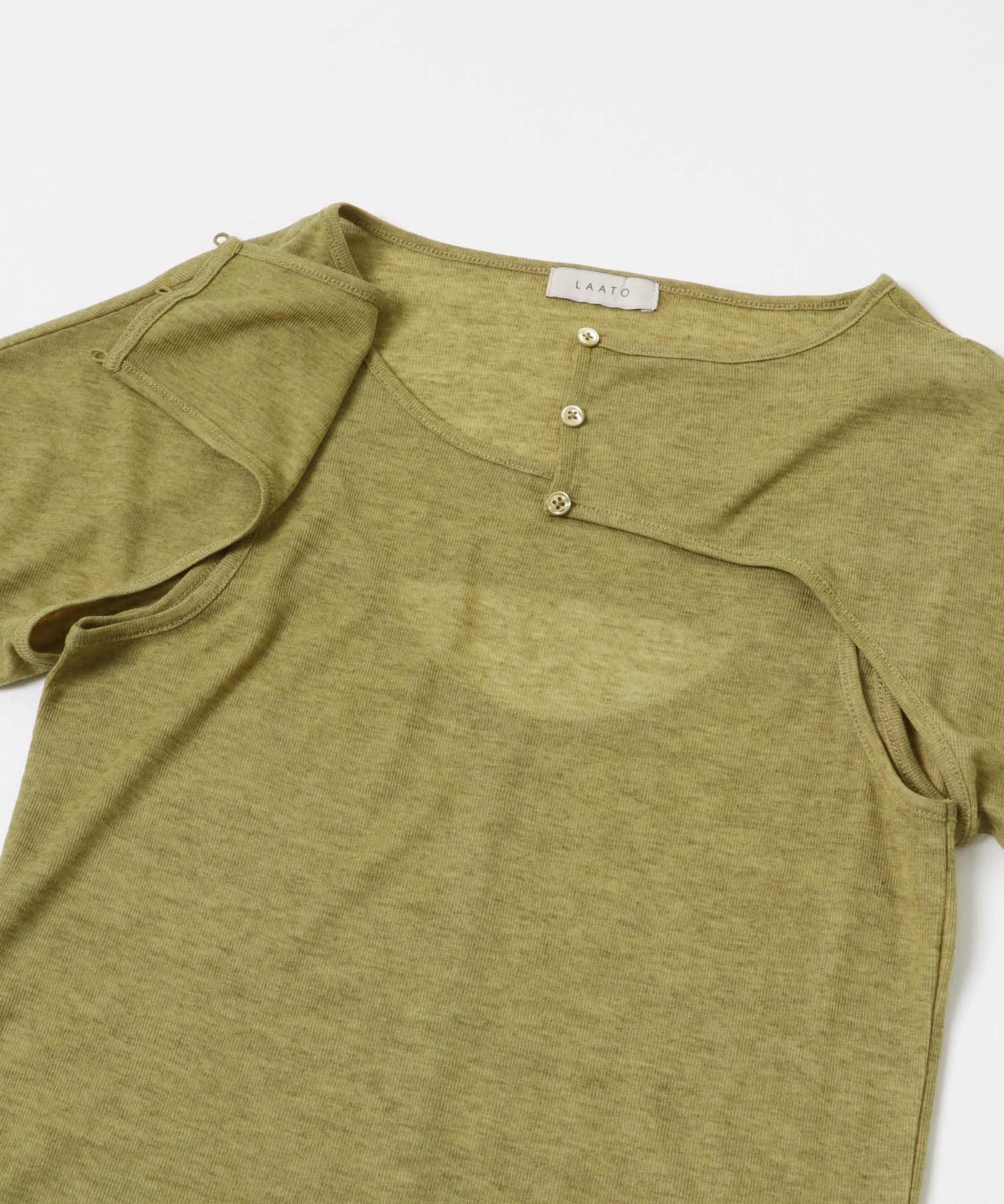 mix layered tee マッチャ Free