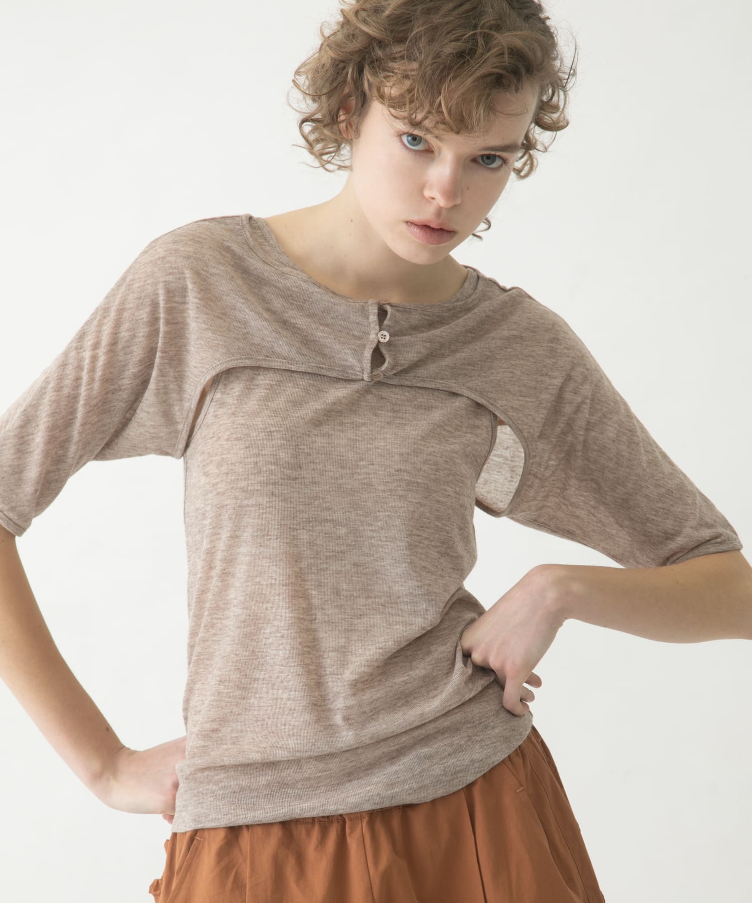 model : 174cm 着用サイズ : Free