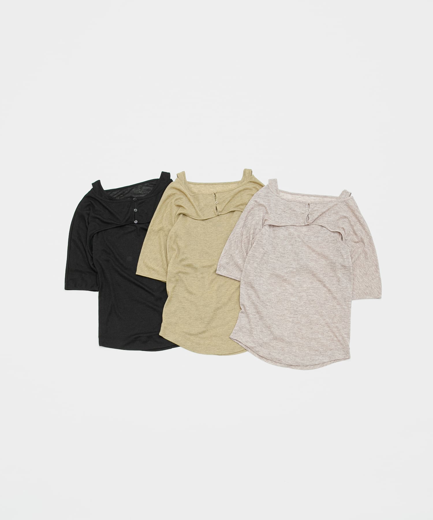 mix layered tee アズキ Free