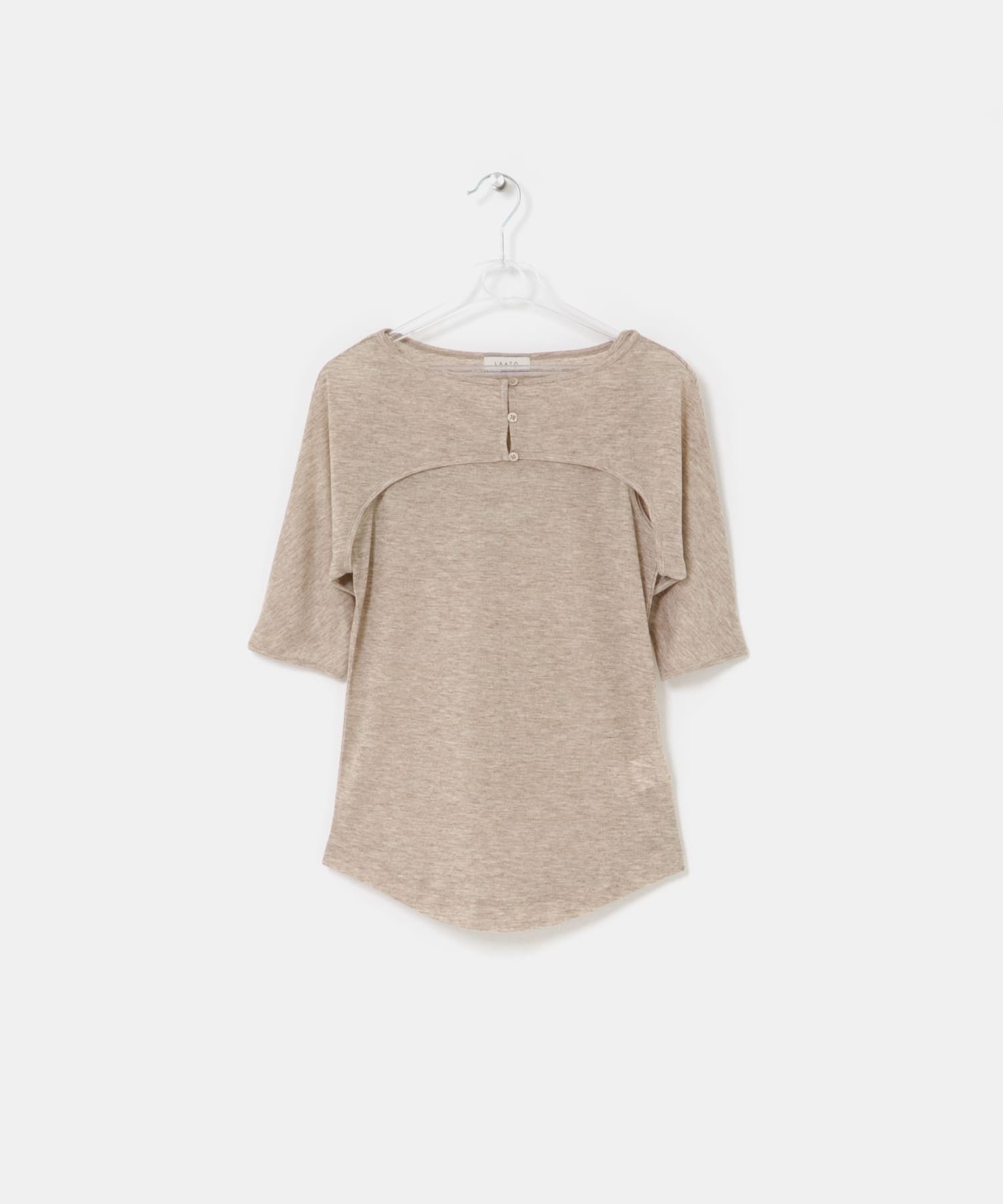 mix layered tee アズキ Free