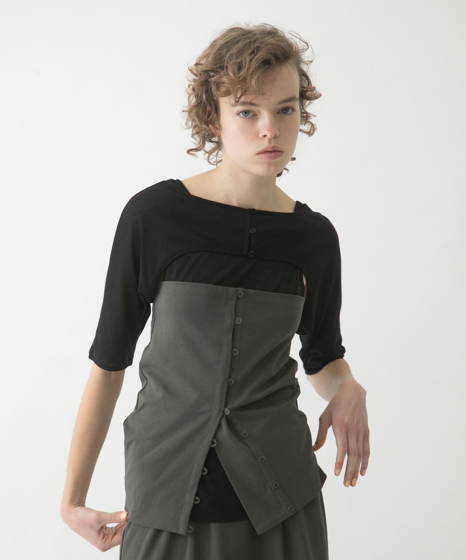 model : 174cm 着用サイズ : Free