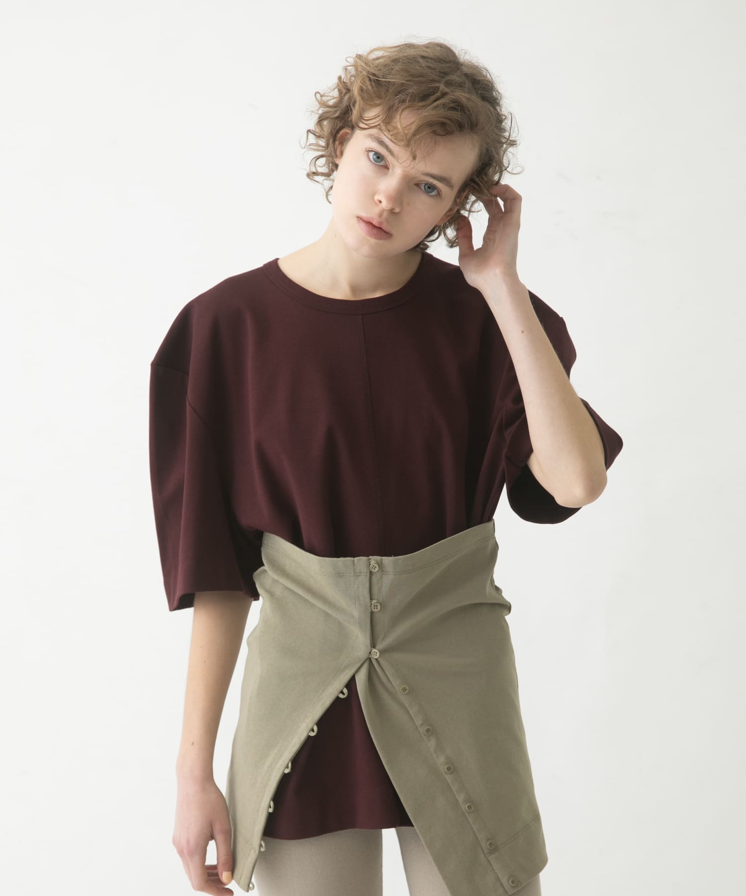 model : 174cm 着用サイズ : Free