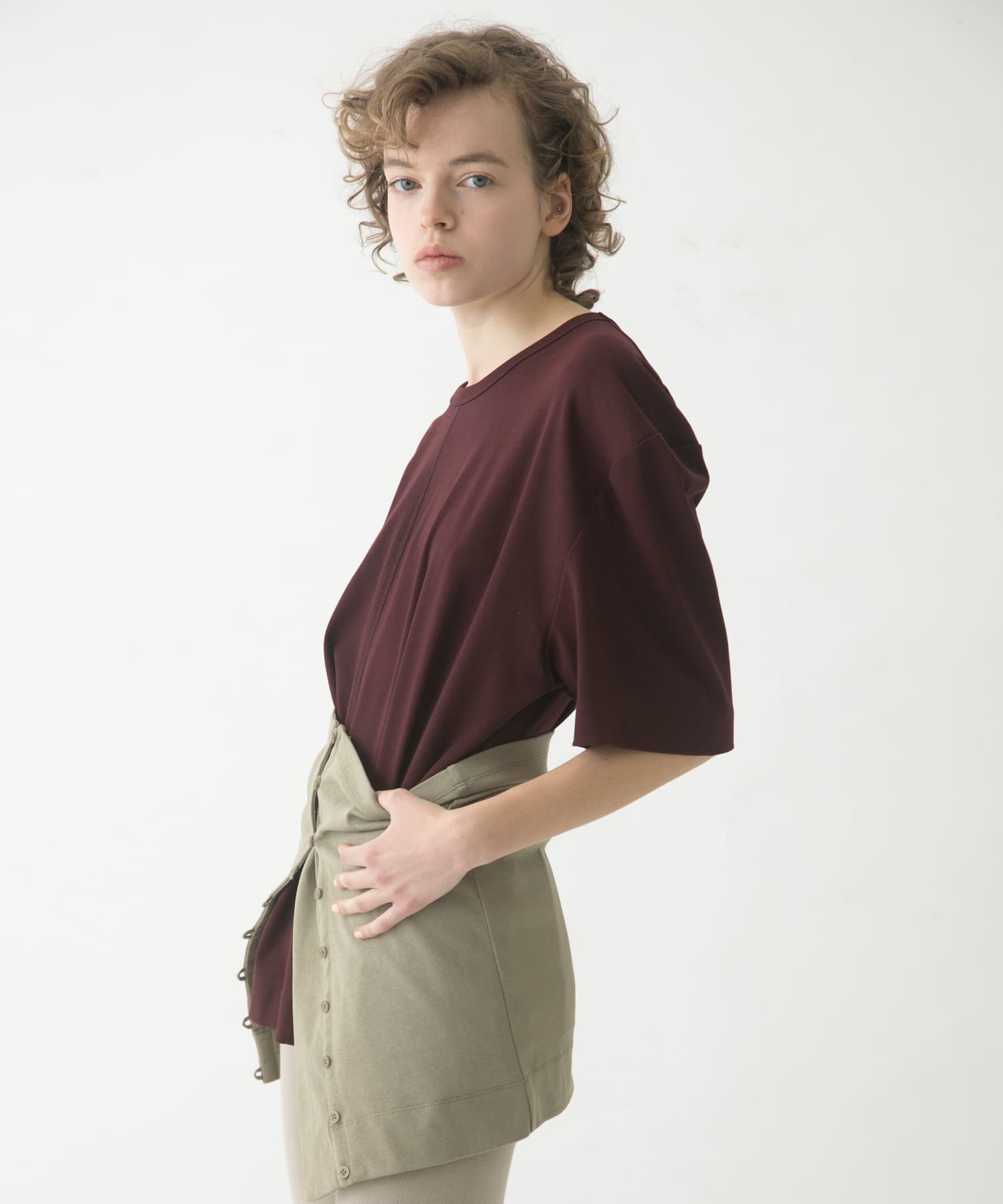 model : 174cm 着用サイズ : Free