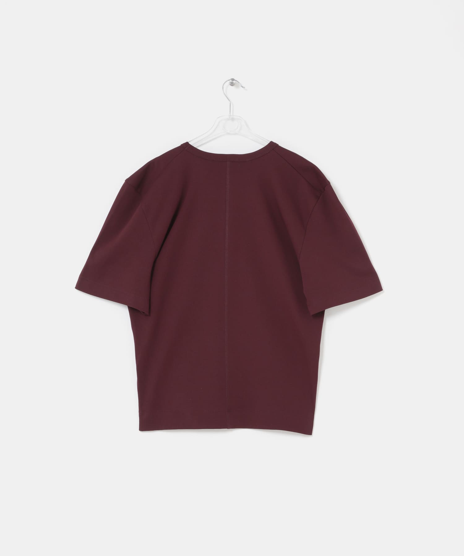 puff shoulder big tee マロン Free