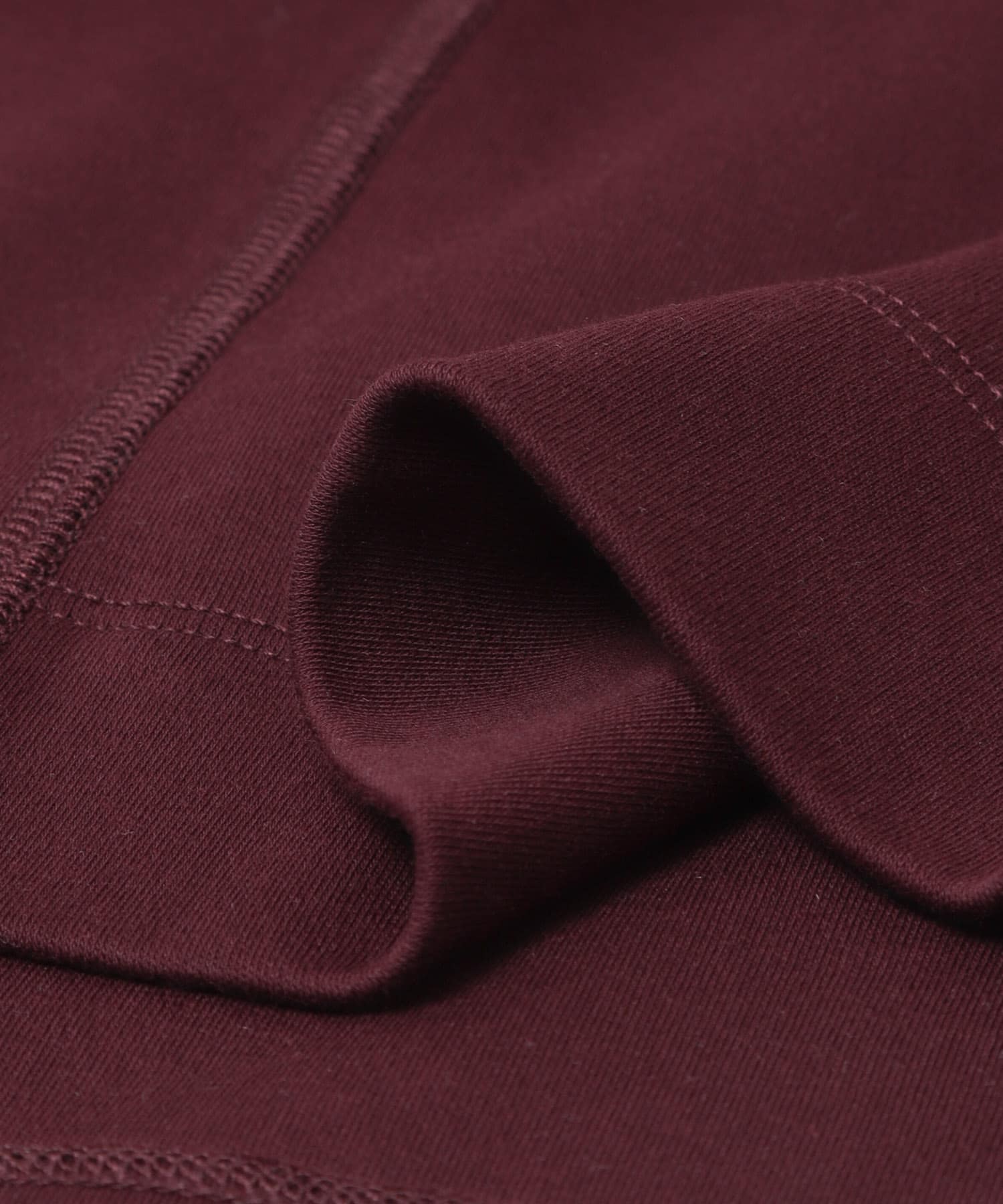 puff shoulder big tee マロン Free