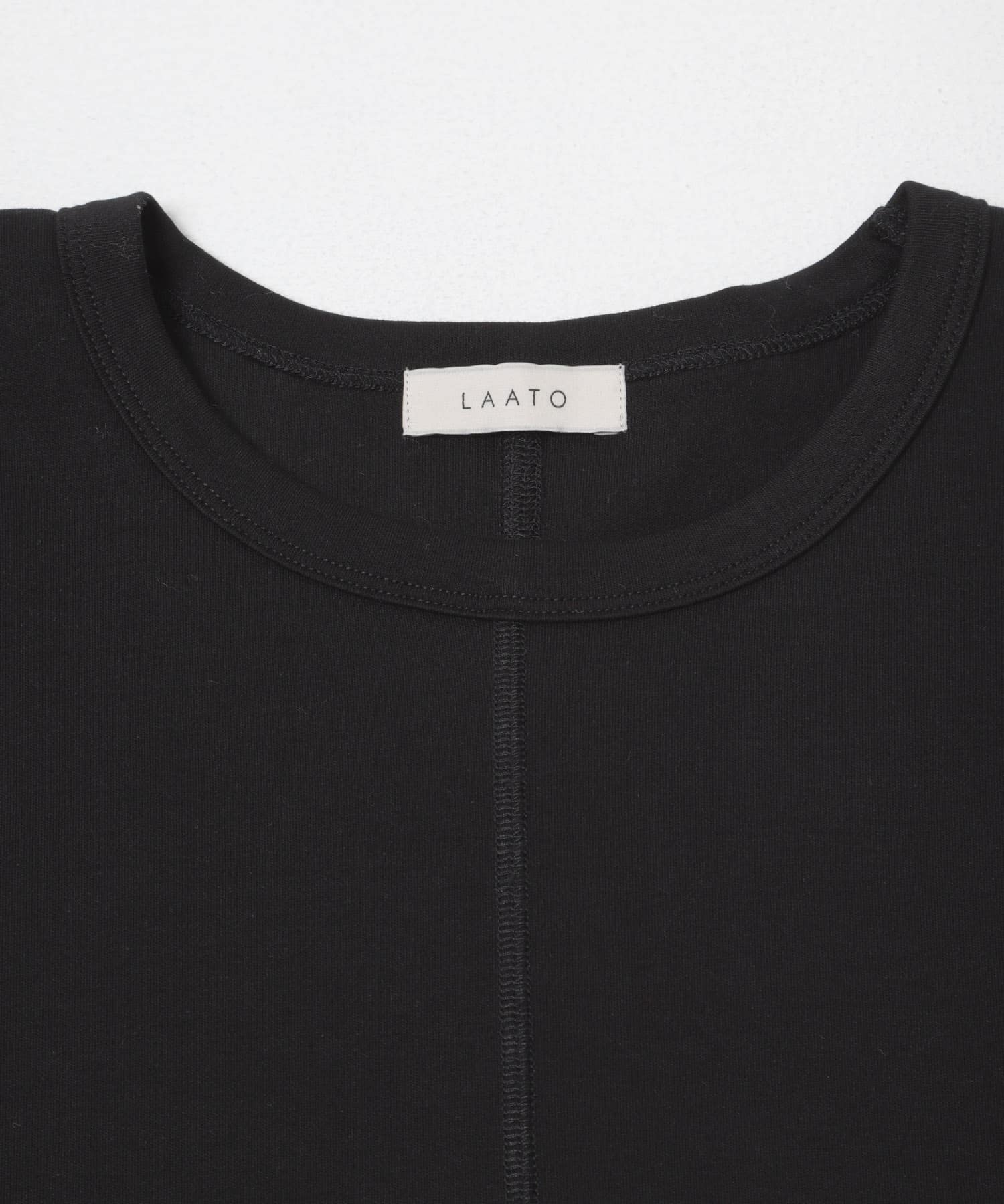 puff shoulder big tee インク Free