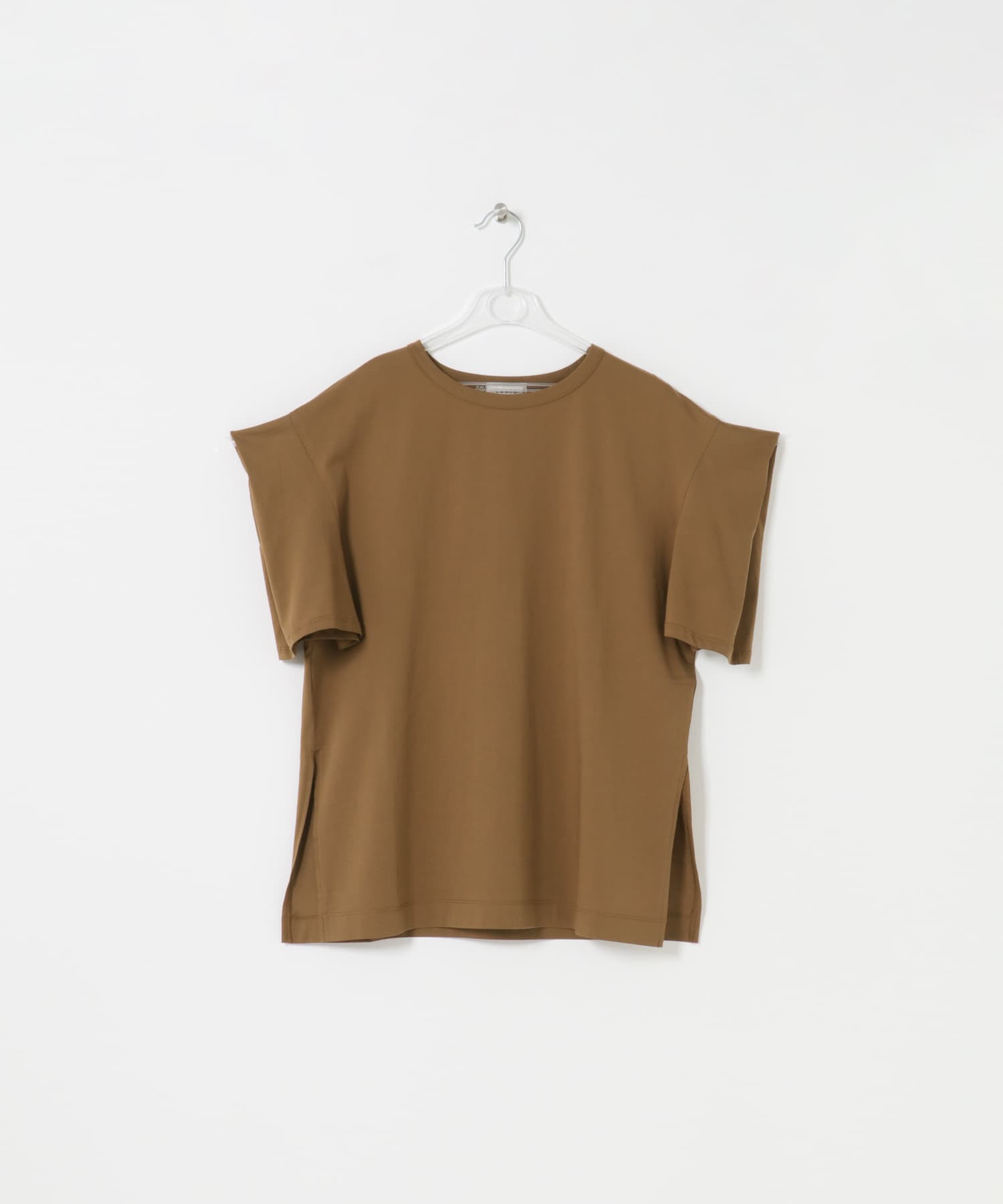 tack sleeve tee キャメル Free