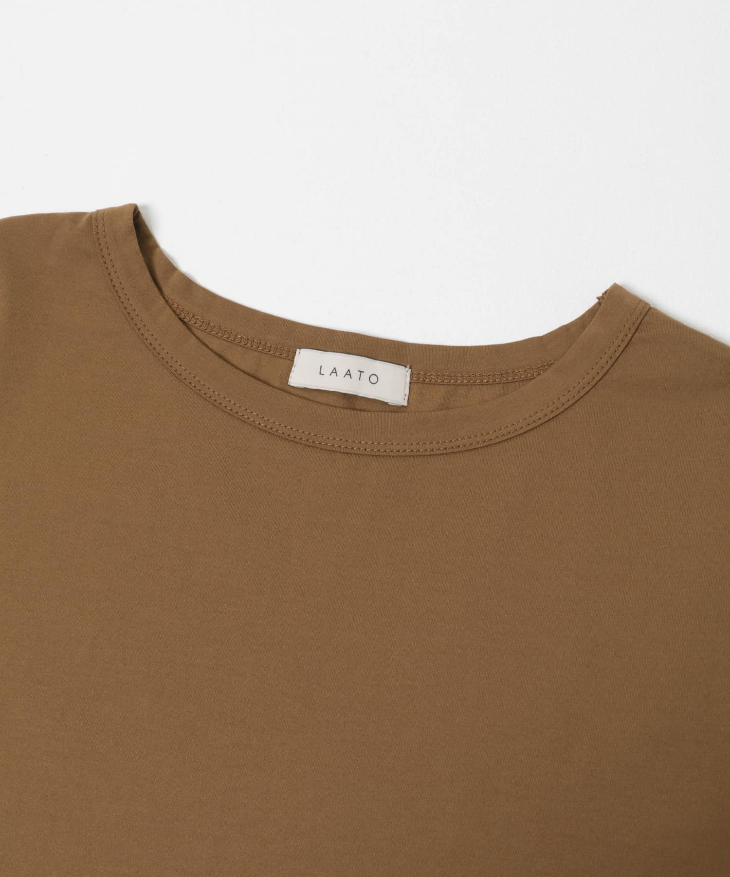 tack sleeve tee キャメル Free