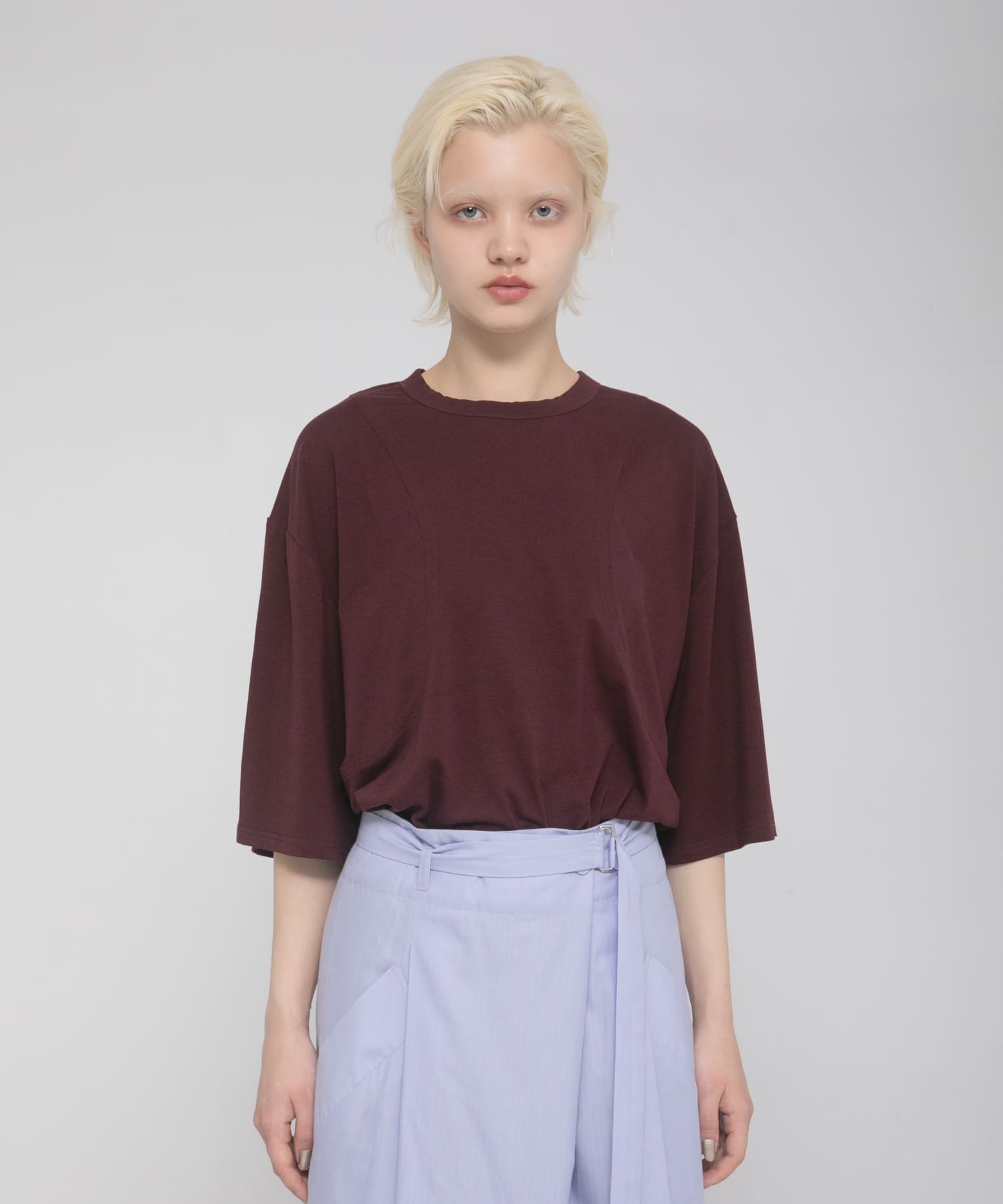 shirring over tee