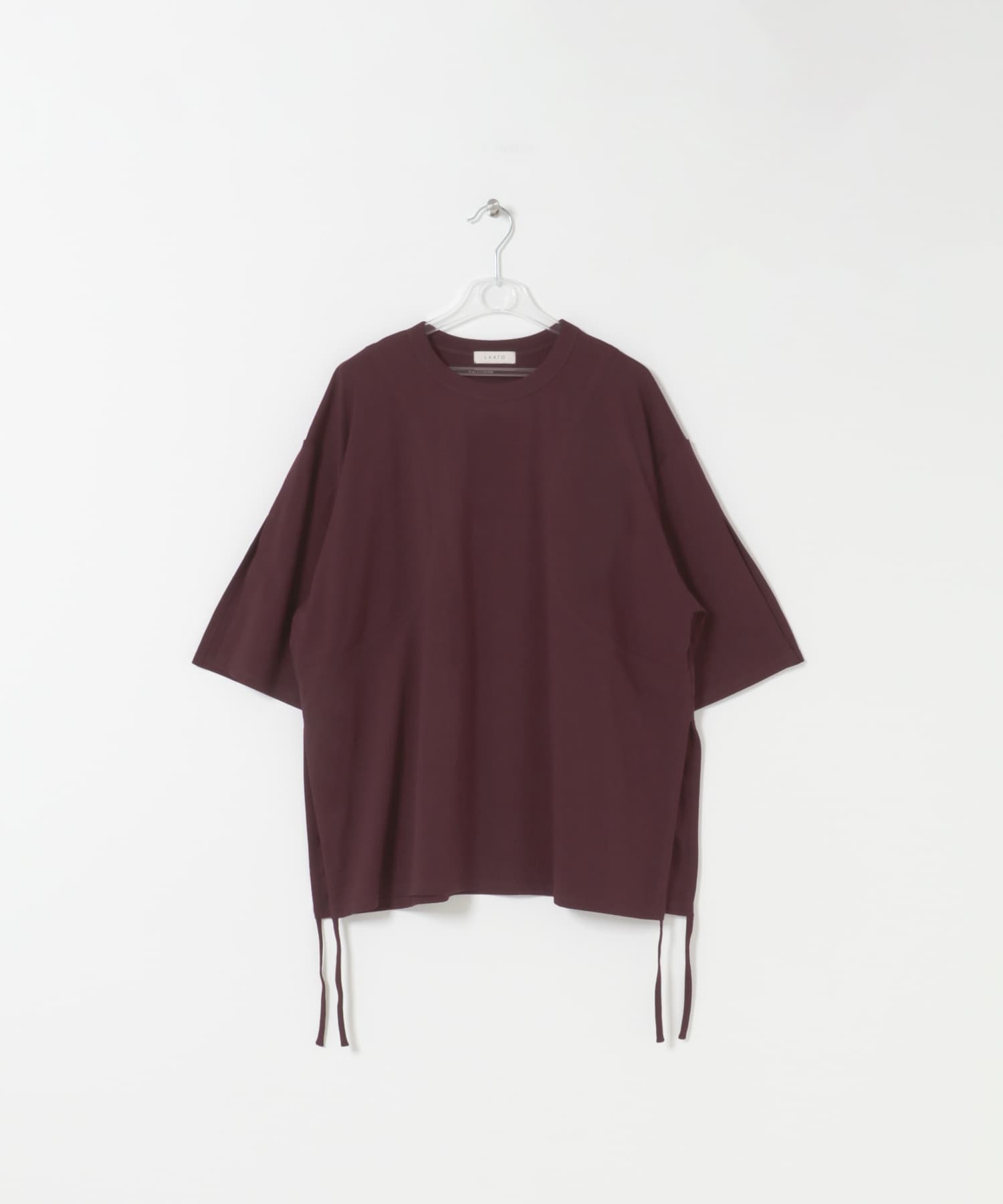 shirring over tee マロン Free