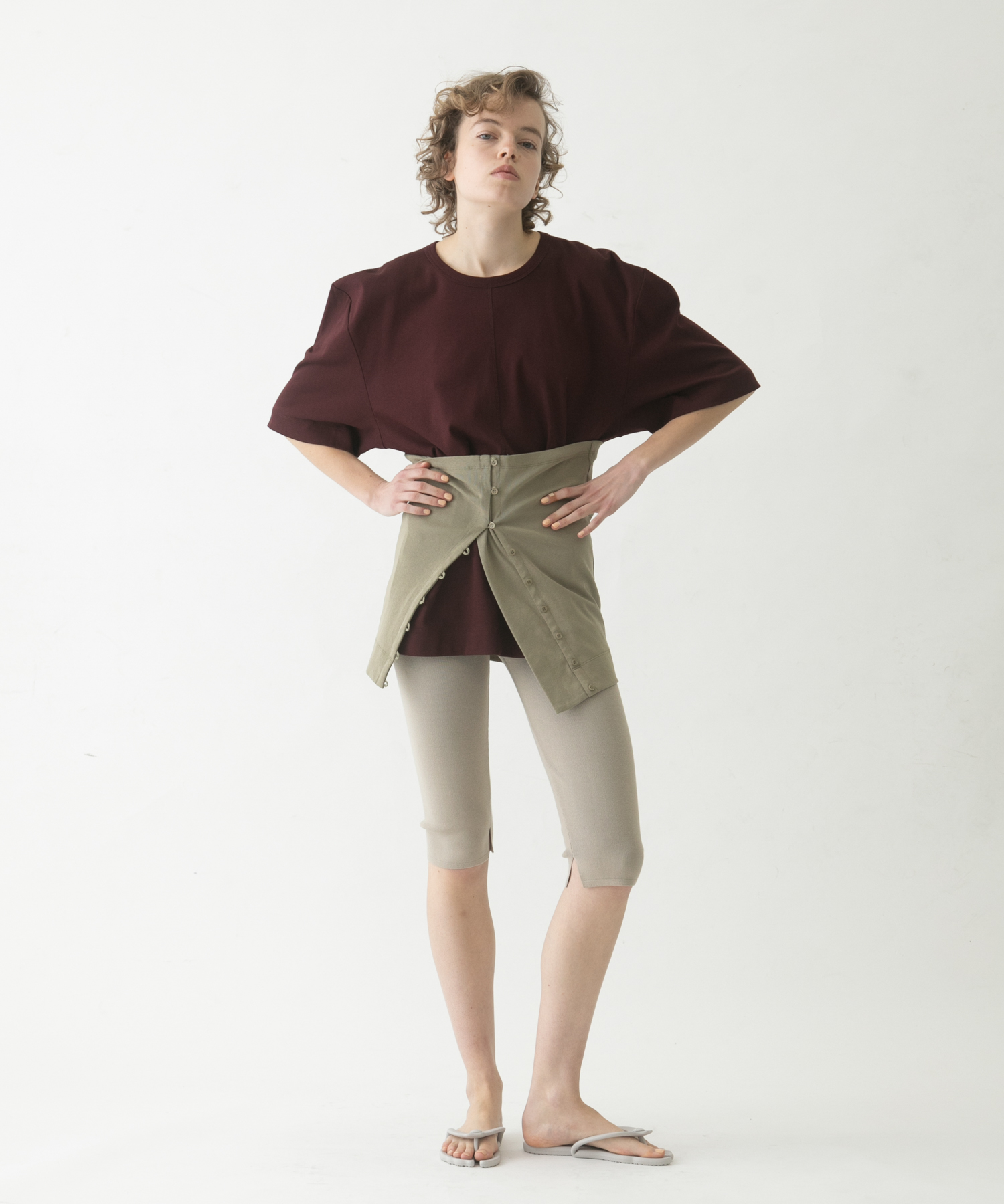 model : 174cm 着用サイズ : Free