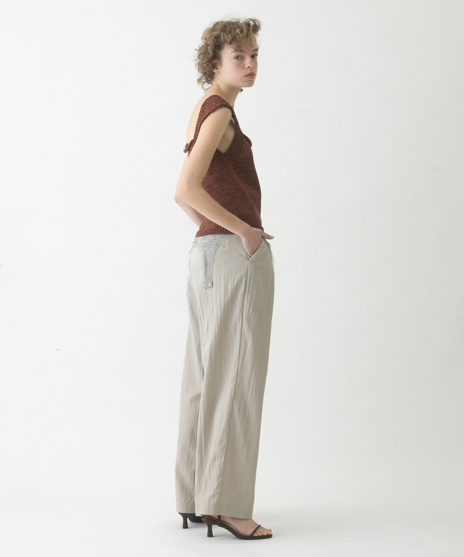 model : 174cm 着用サイズ : Free