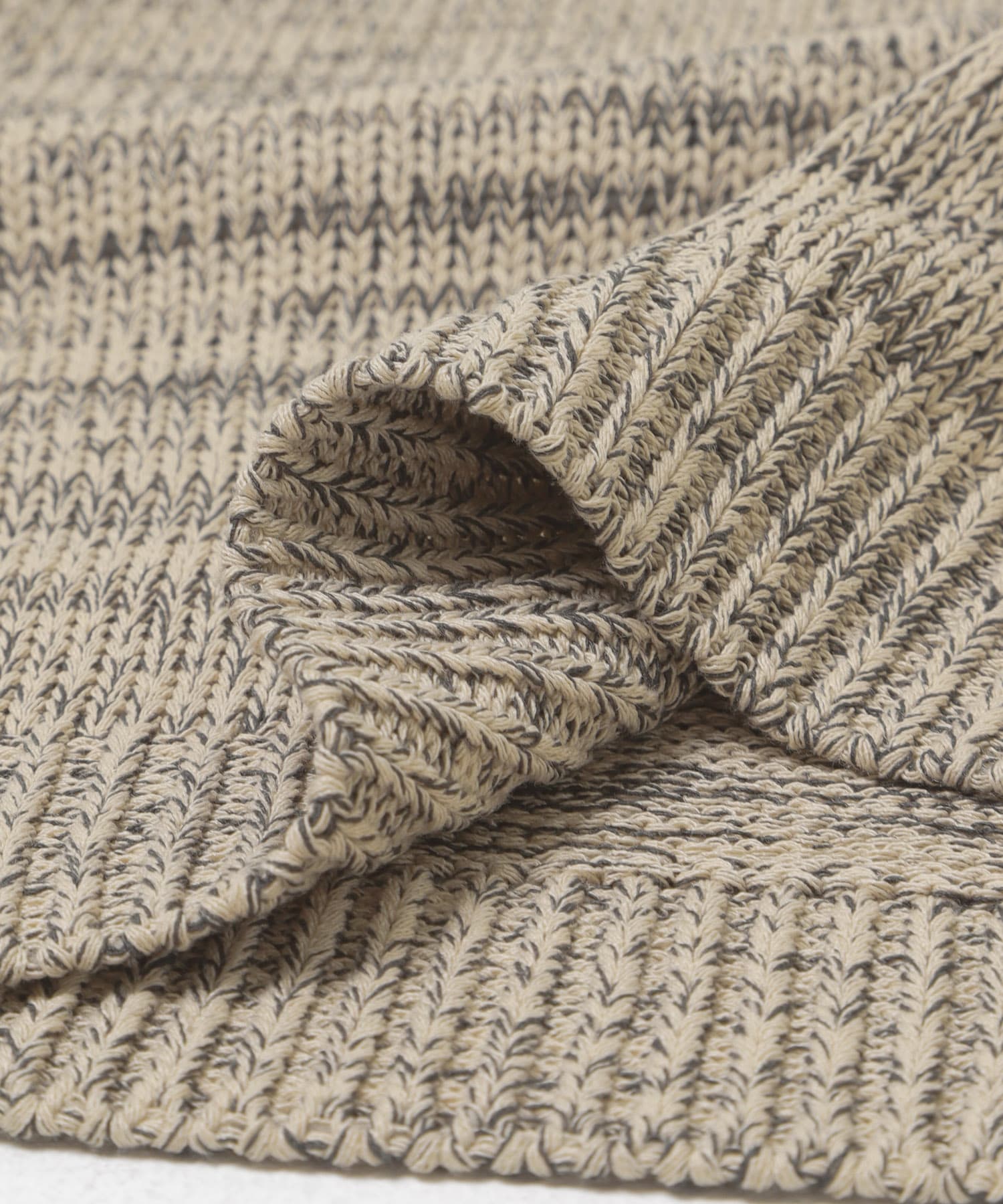 lantern sleeve knit クリーム Free