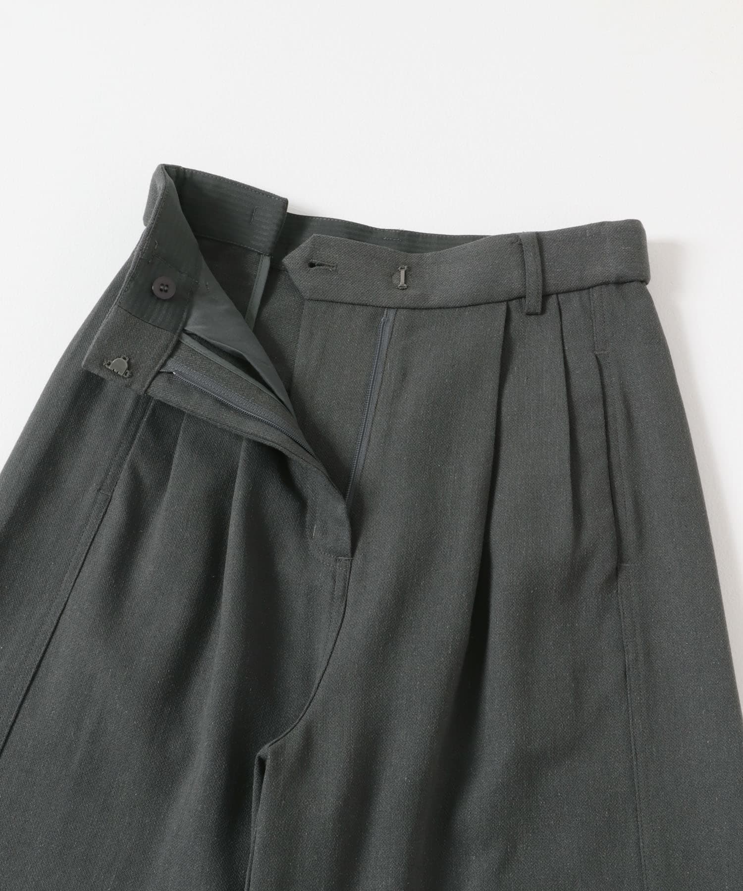 wide easy trousers シャドウ Free