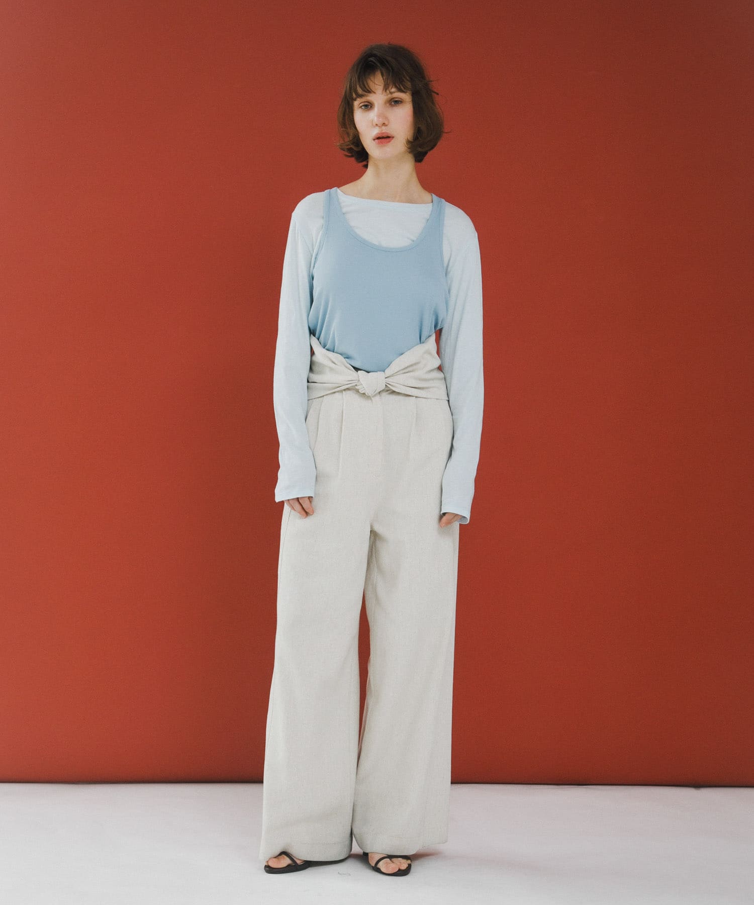 wide easy trousers