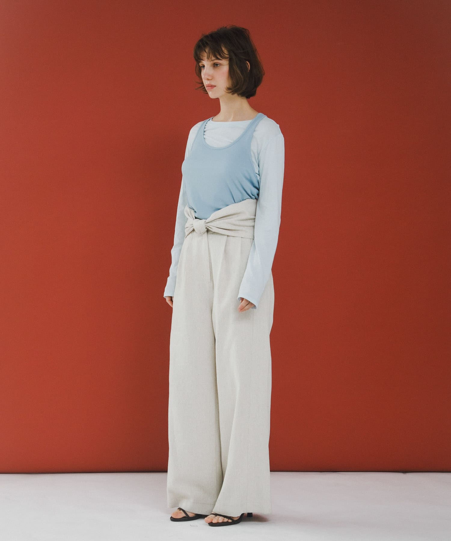 model : 170cm 着用サイズ : Free