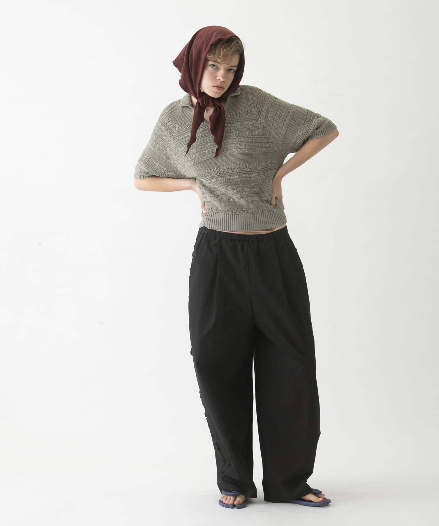 model : 174cm 着用サイズ : Free