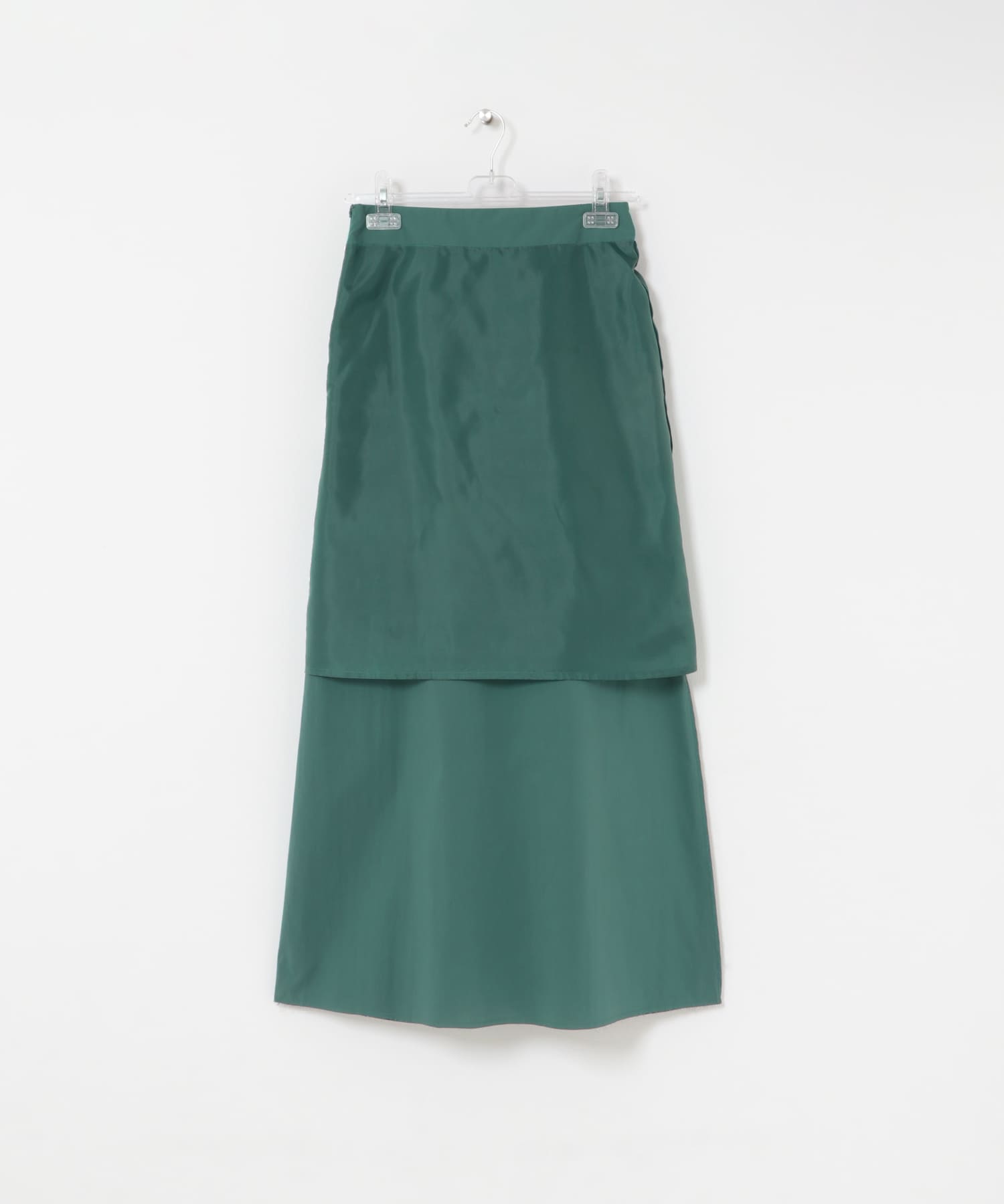 sleek long skirt クジャク Free