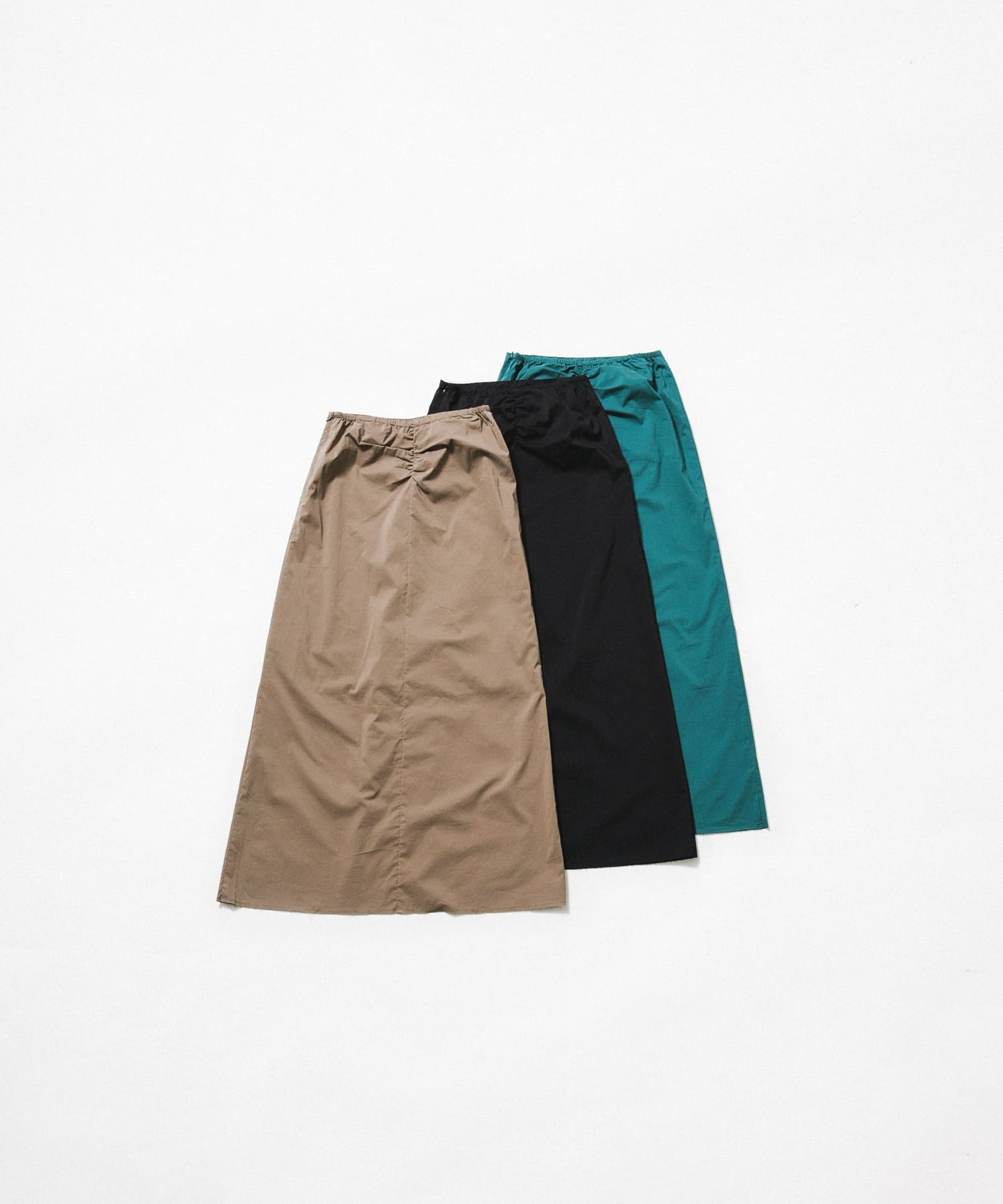 sleek long skirt セメント Free