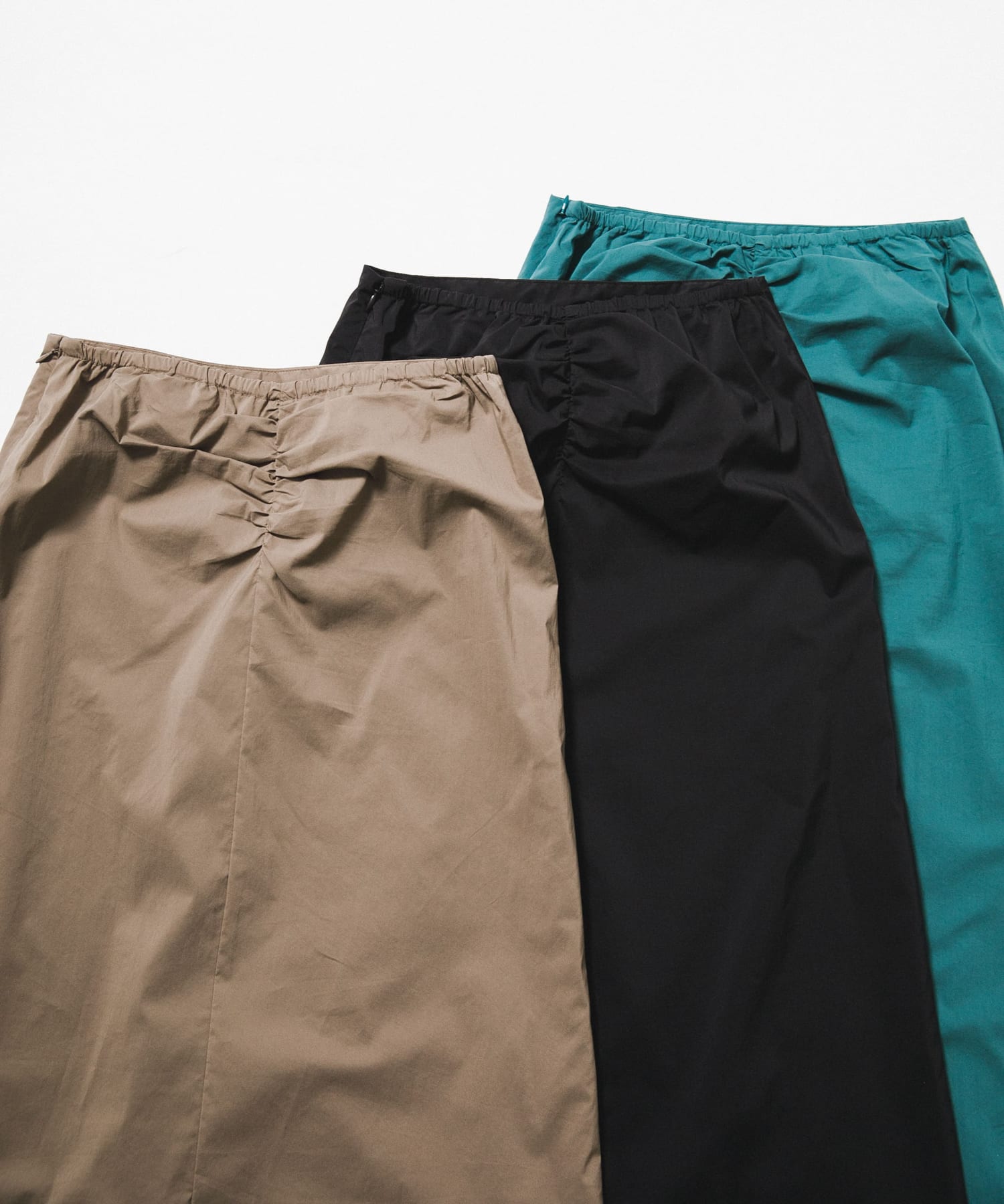 sleek long skirt セメント Free