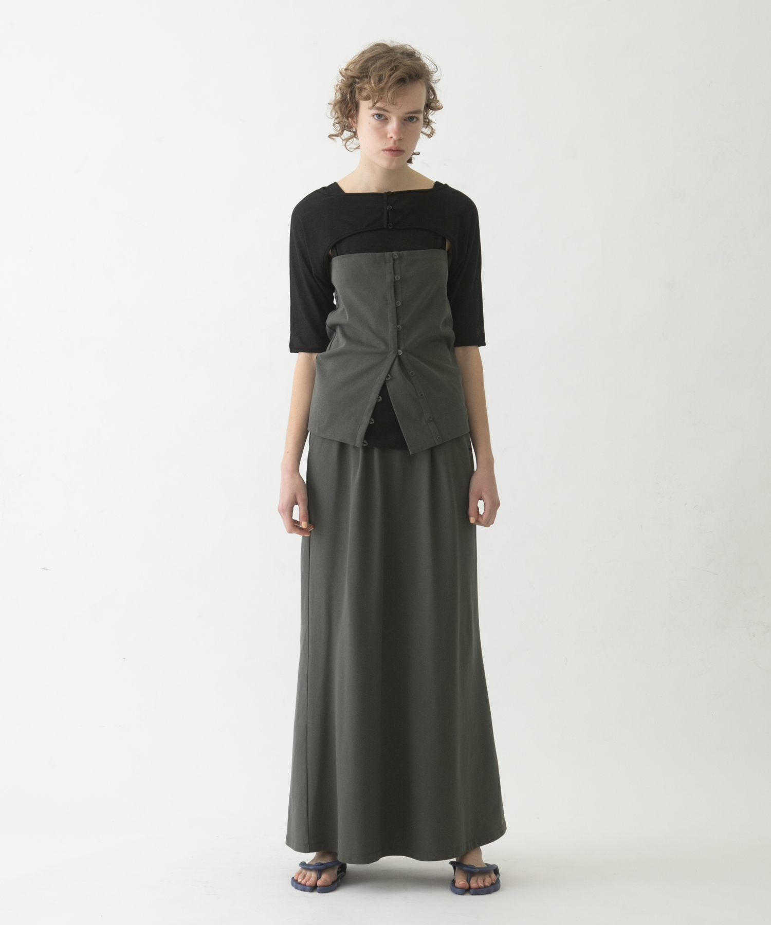 model : 174cm 着用サイズ : Free