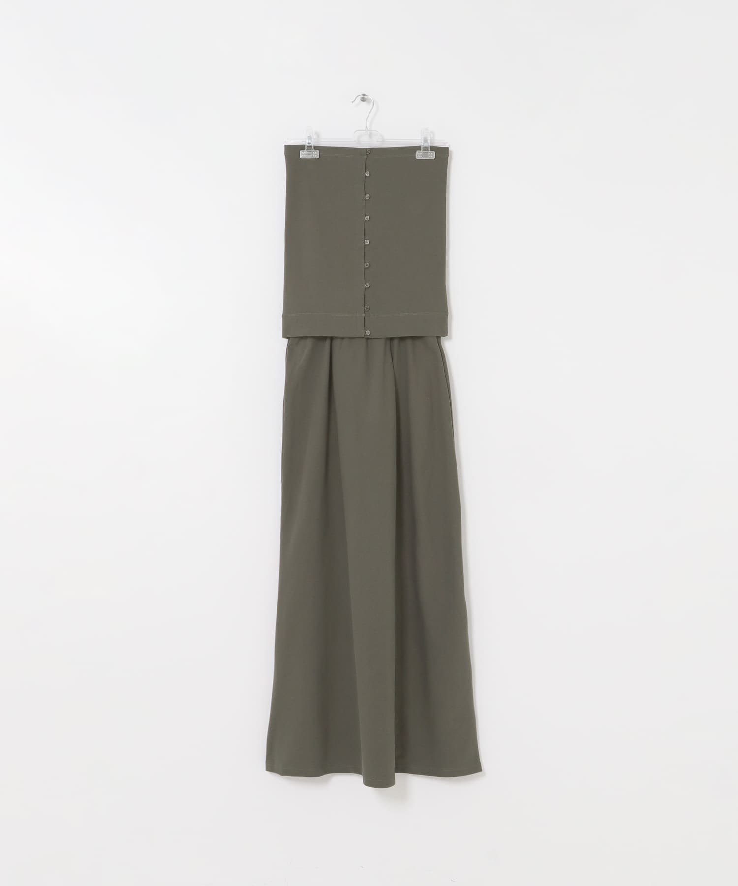 flare long  skirt  set シャドウ Free