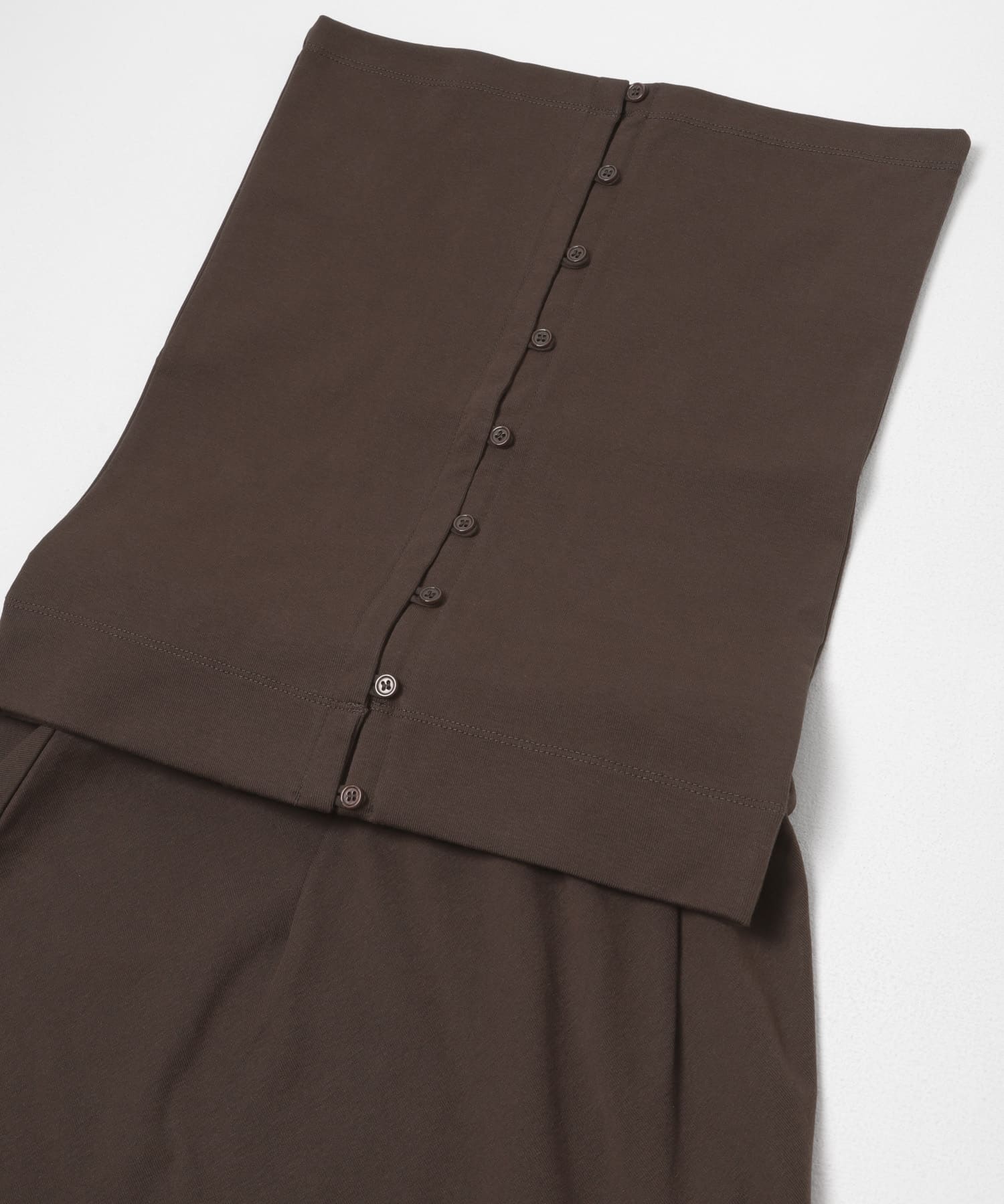 flare long  skirt  set チョコレート Free