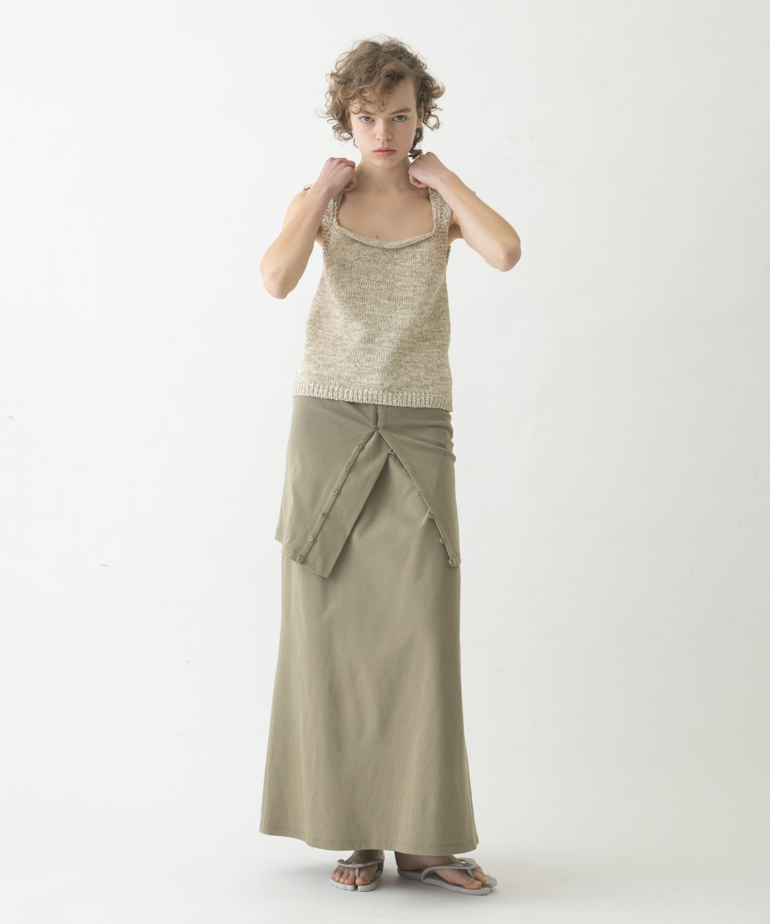 model : 174cm 着用サイズ : Free