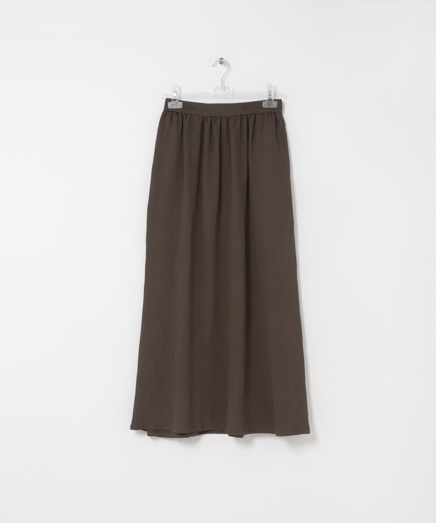 drape  skirt チョコレート Free