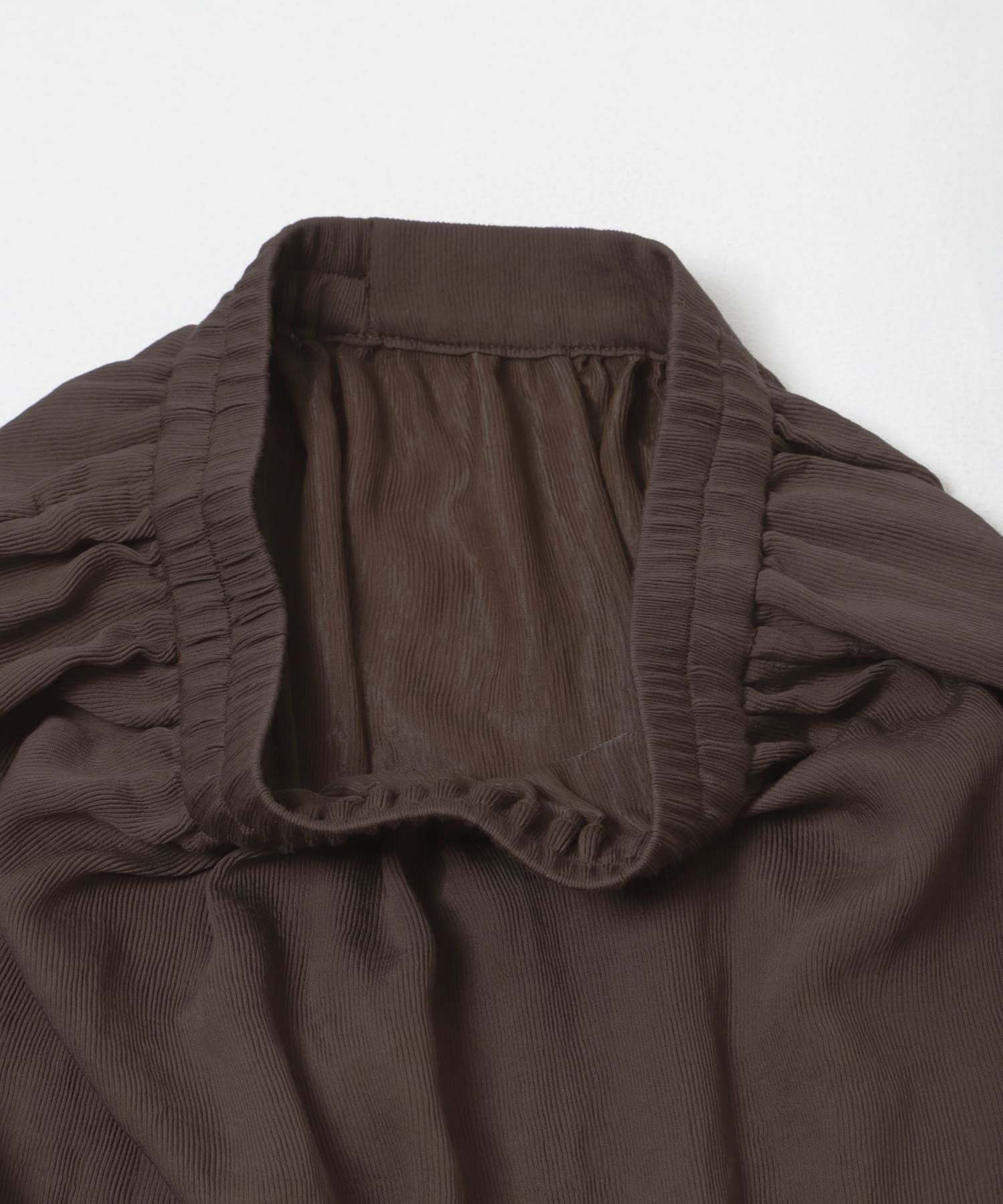 drape  skirt チョコレート Free