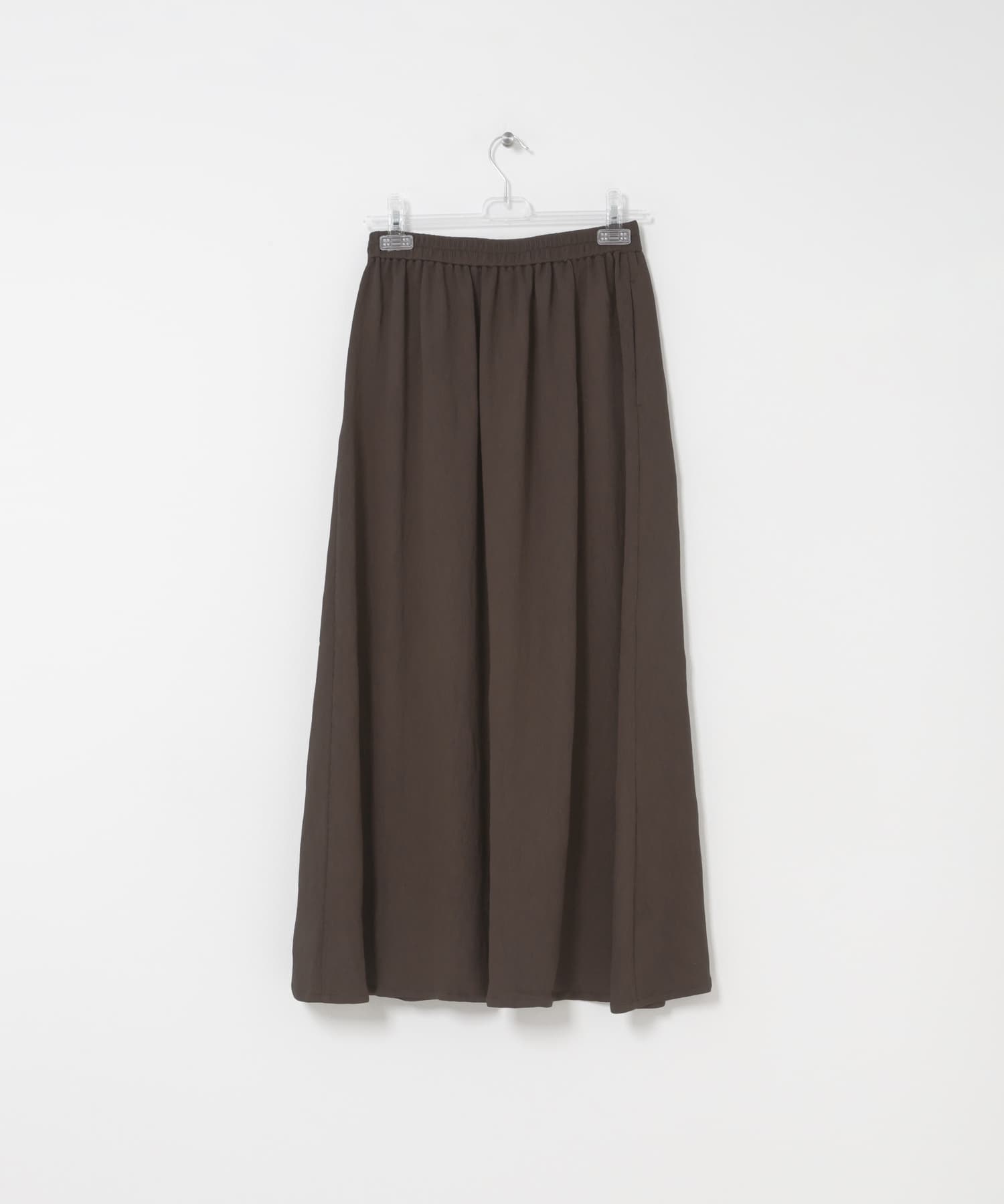 drape  skirt チョコレート Free