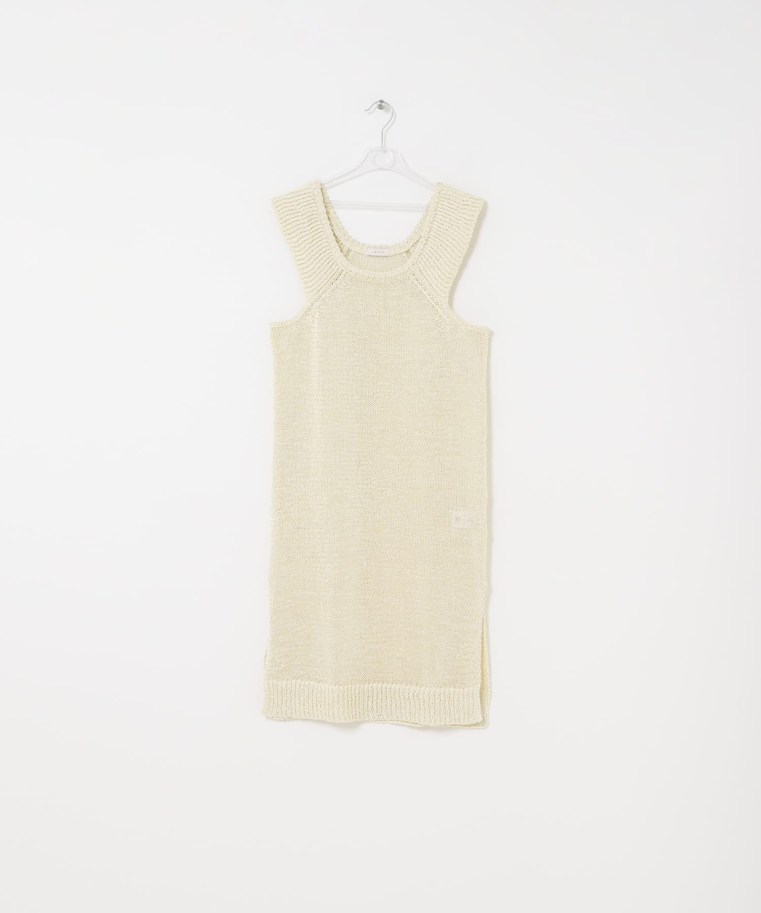 knit frill tunic クリーム Free