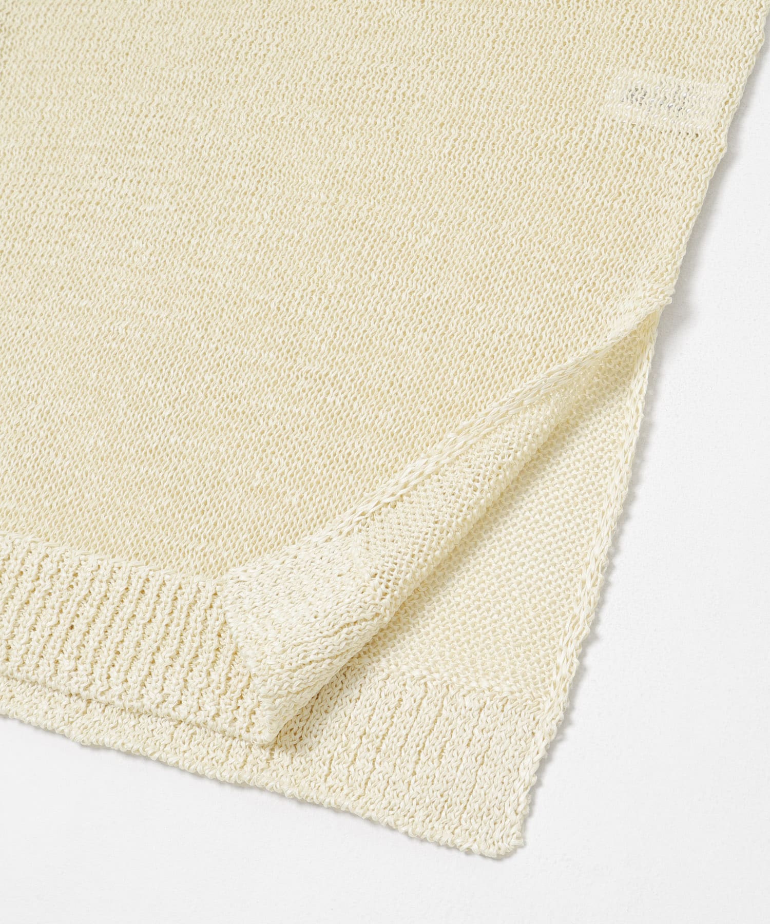 knit frill tunic クリーム Free