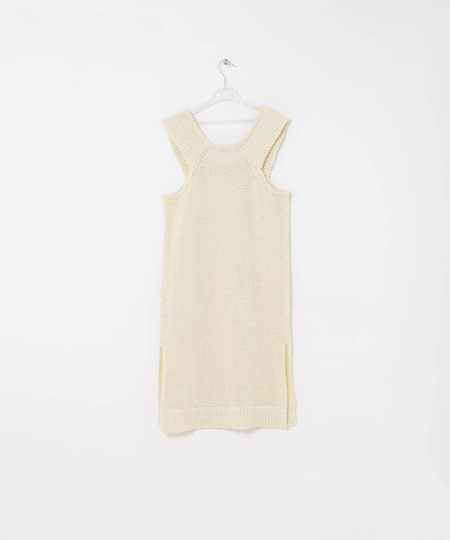 knit frill tunic クリーム Free