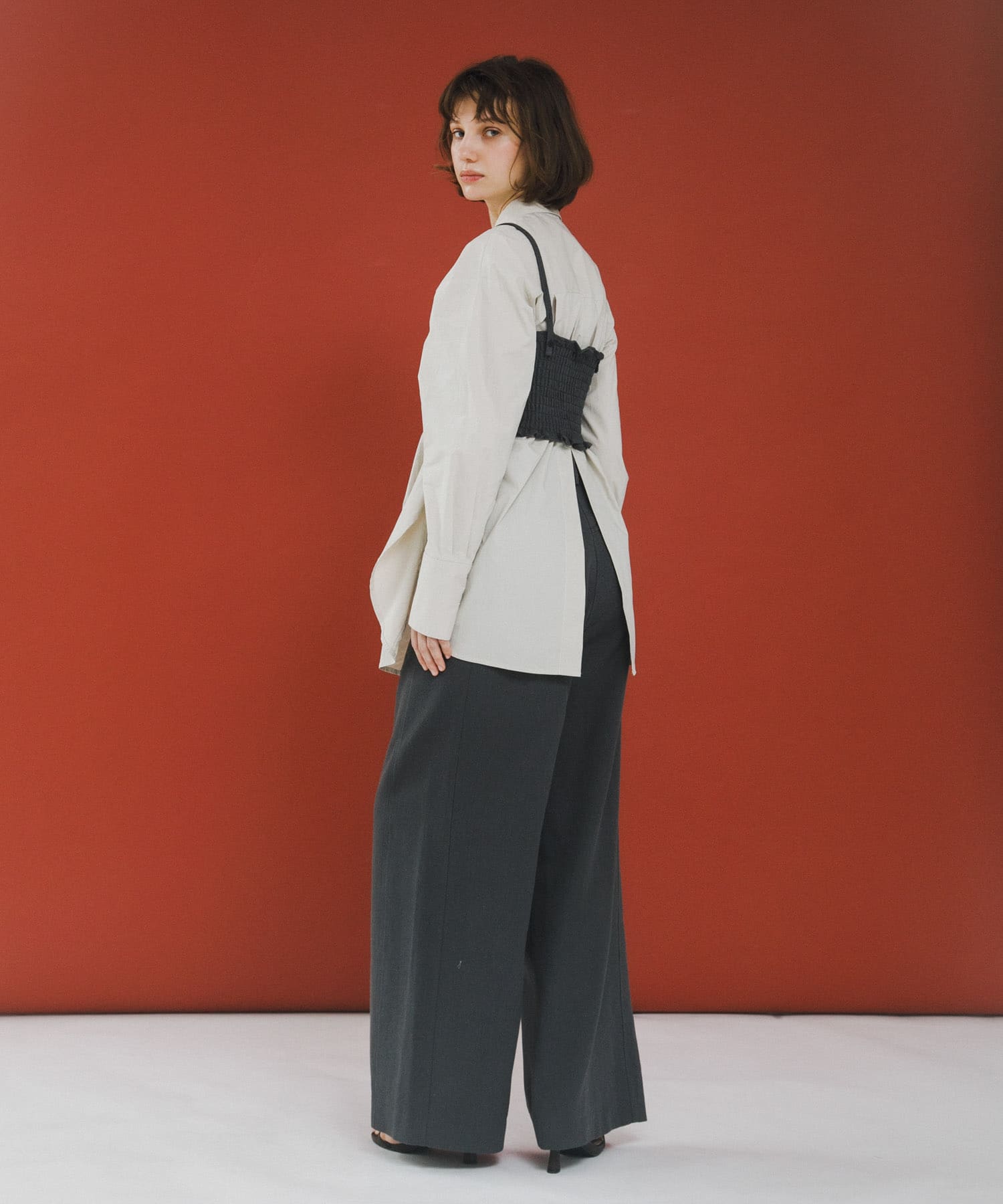 model : 170cm 着用サイズ : Free
