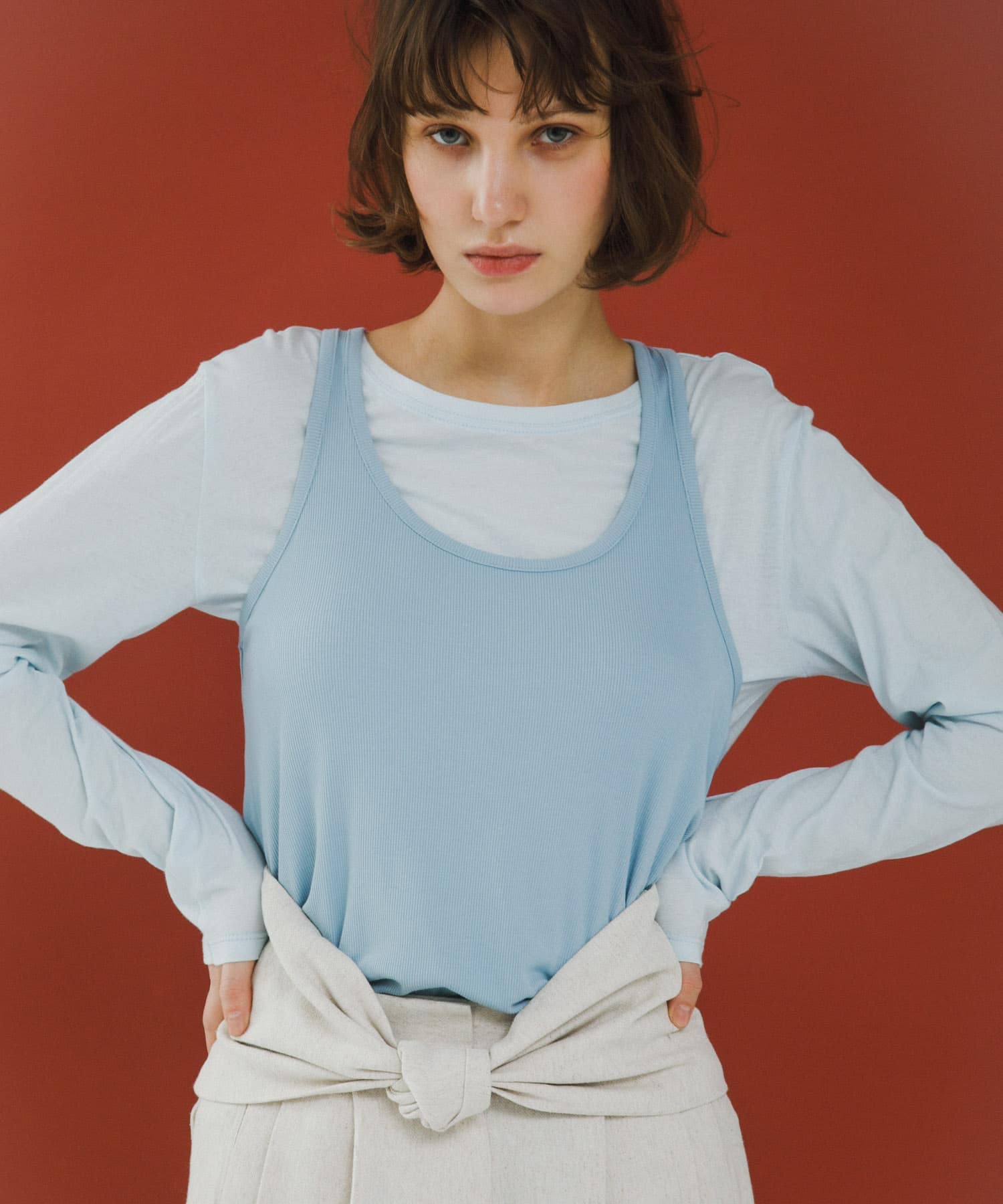 model : 170cm 着用サイズ : Free