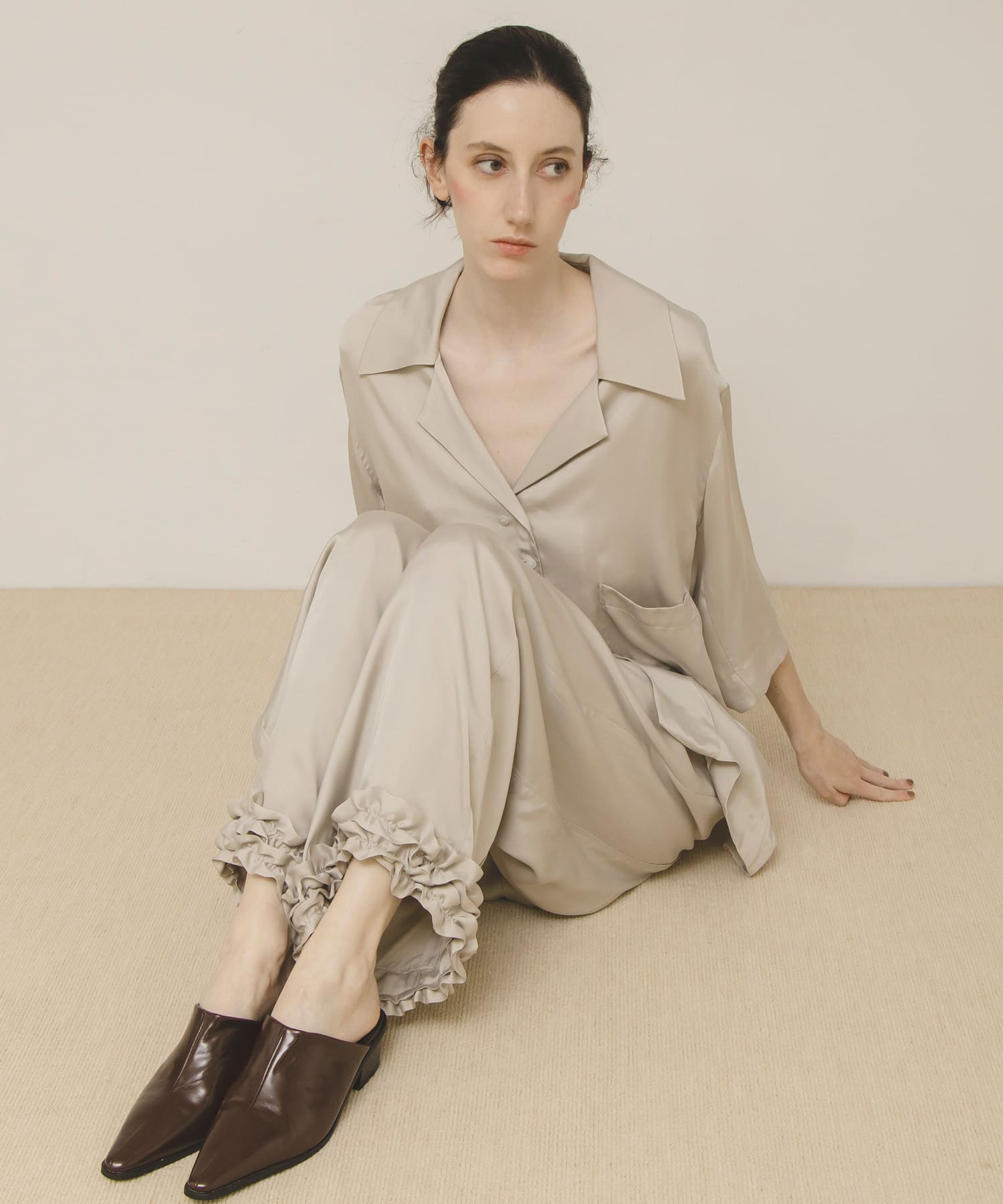 open collar shirts