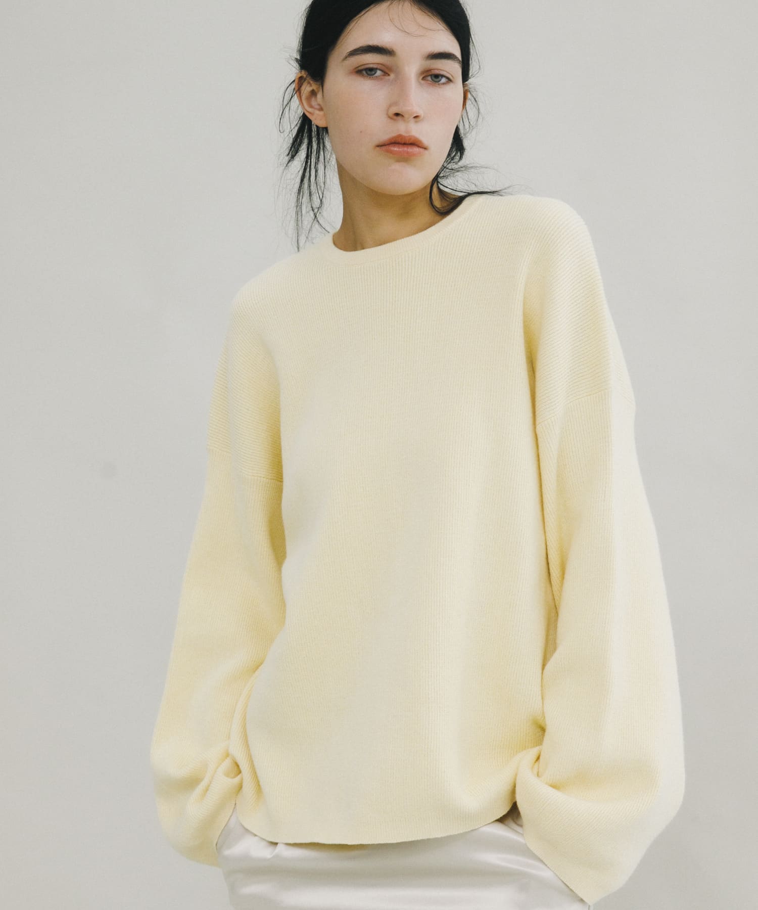 crew neck soft knit
