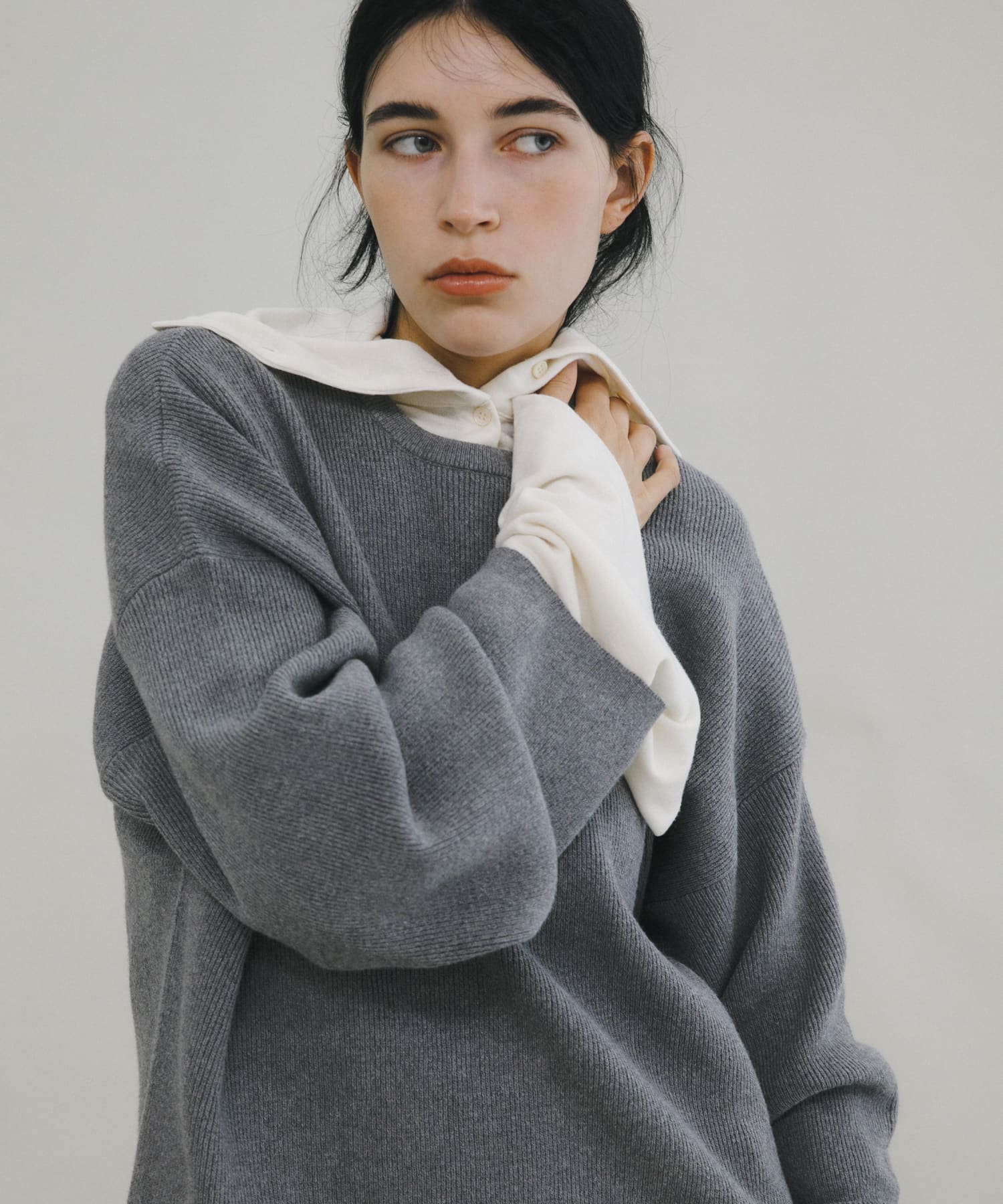 crew neck soft knit