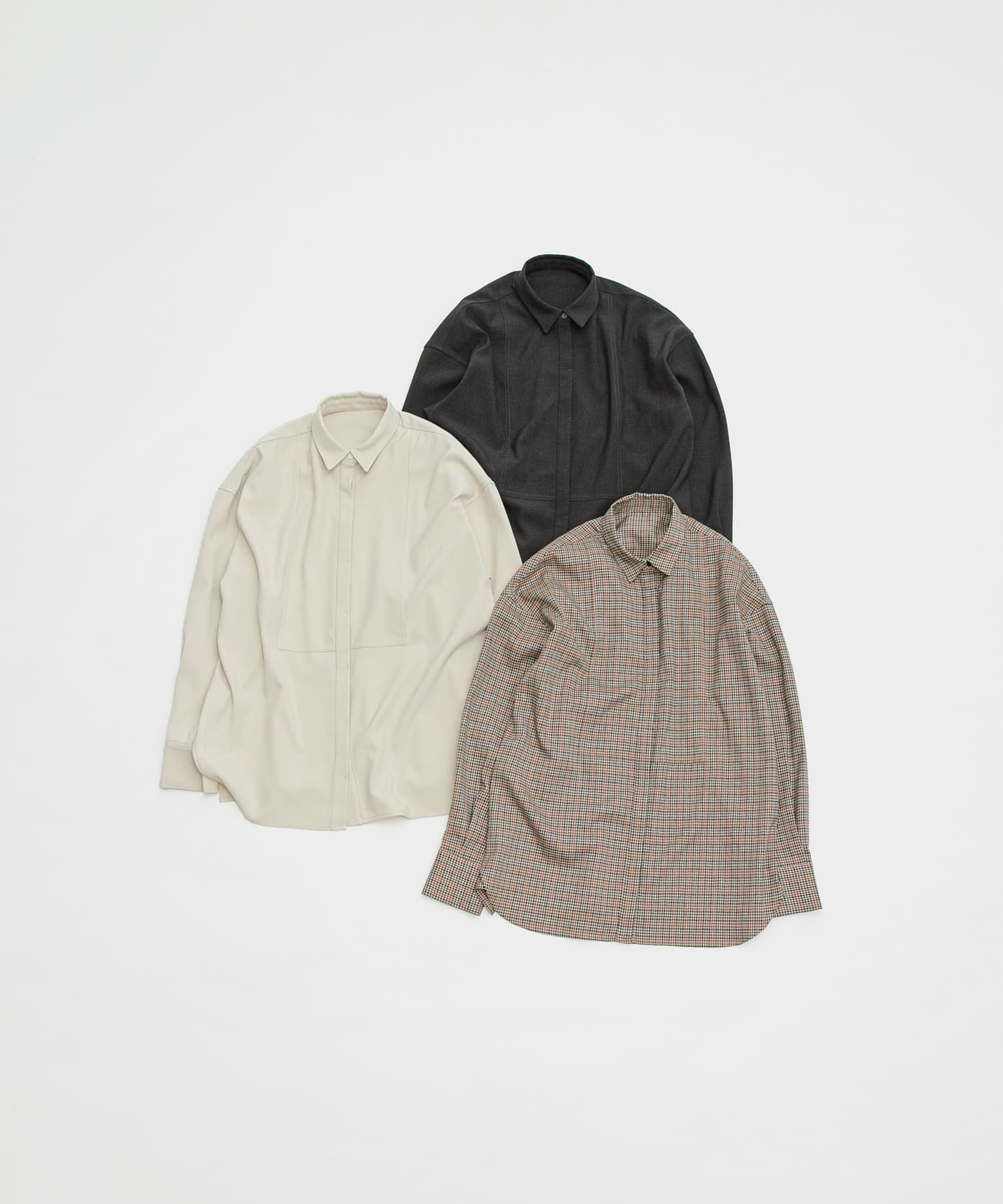 placket shirts チェック Free