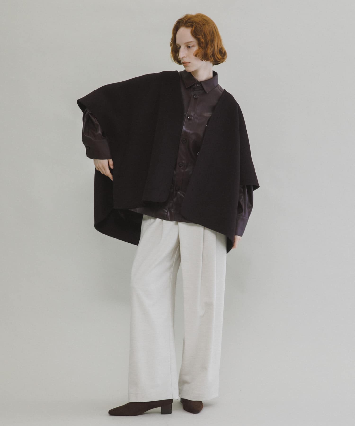 rever poncho  coat