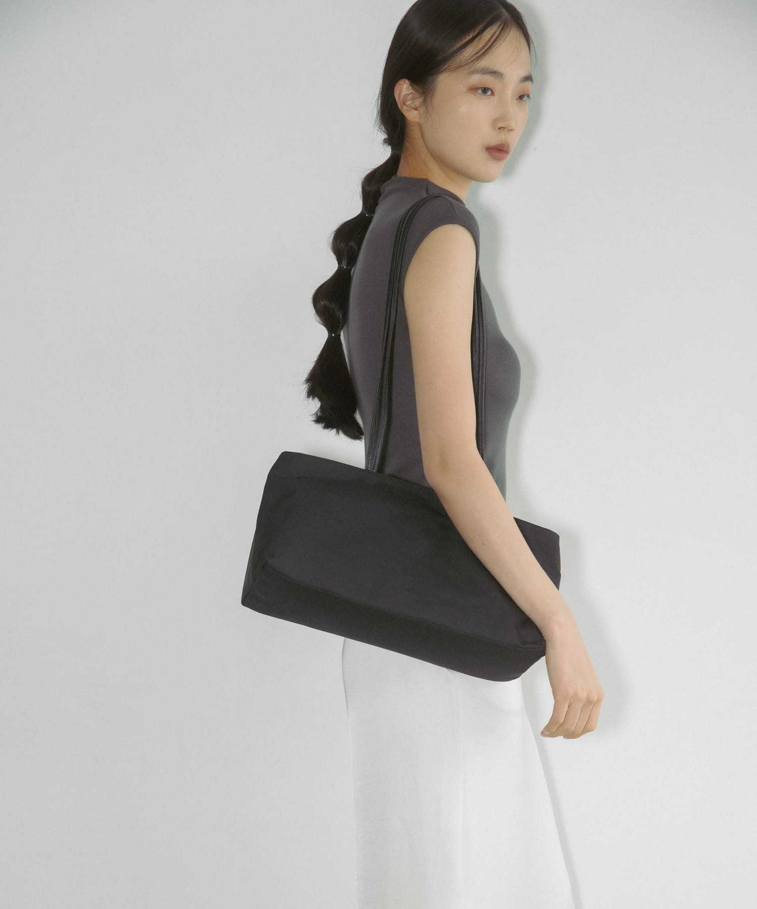 hun RODESKO　Dual pouch boston BLACK -