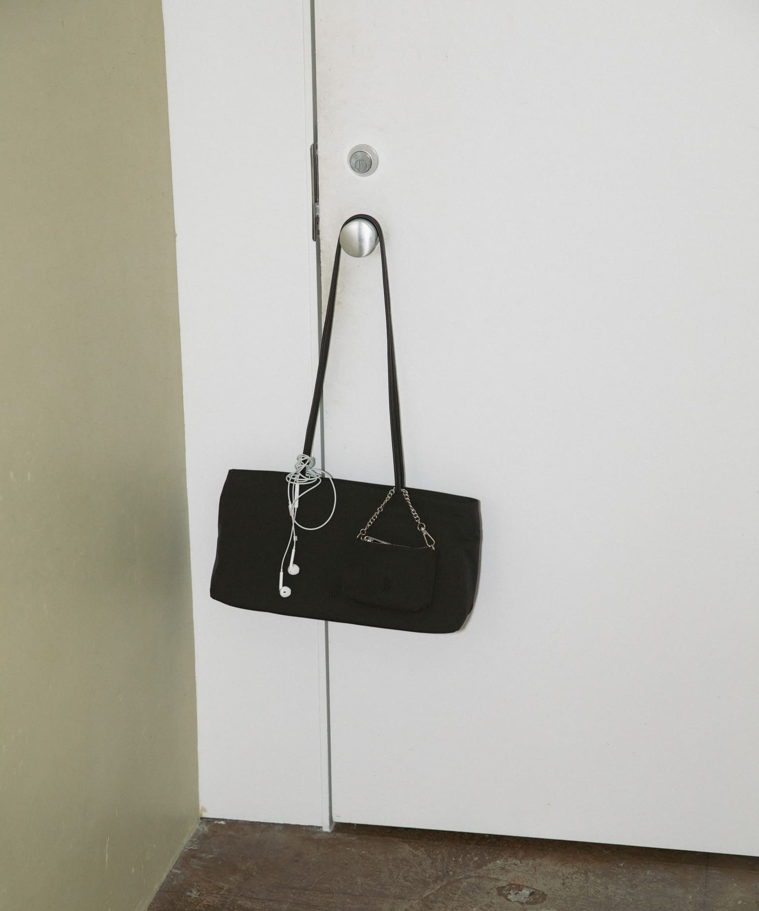 hun RODESKO　Dual pouch boston BLACK -