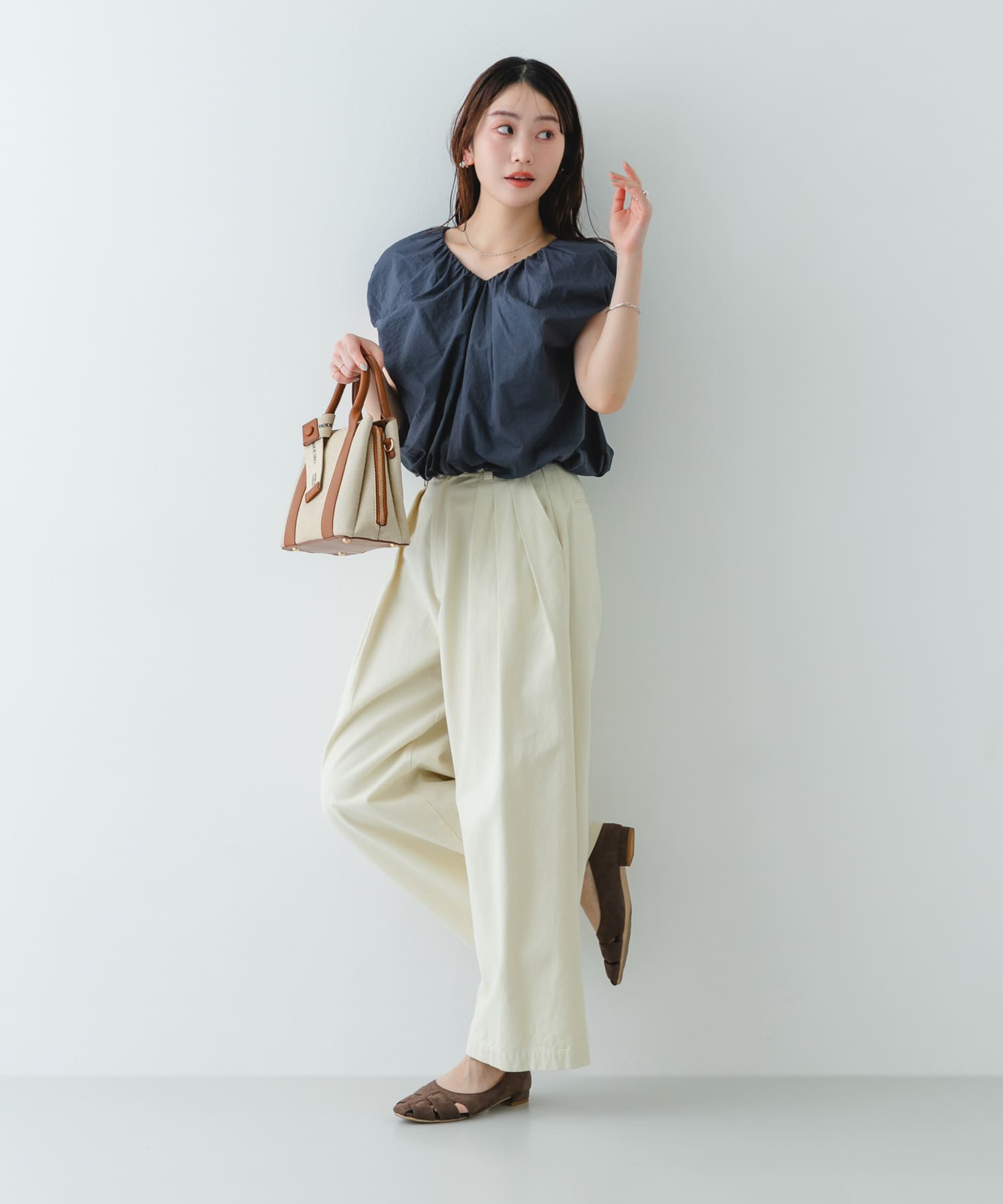 『MADE IN JAPAN』 1.5センチグルカパンプス BROWN 36