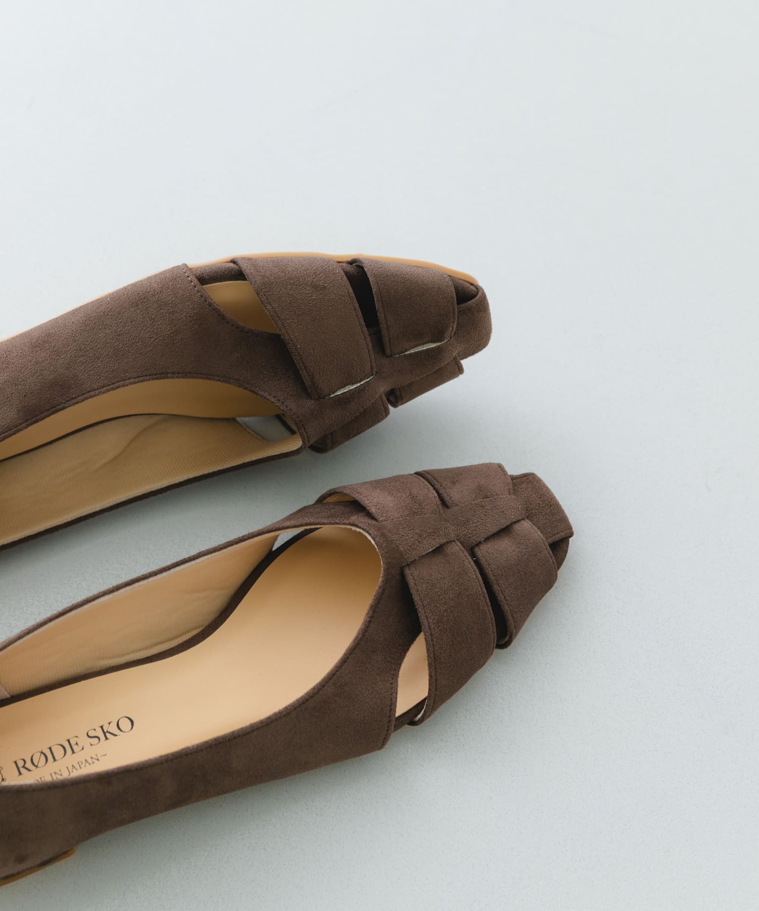 『MADE IN JAPAN』 1.5センチグルカパンプス BROWN 36