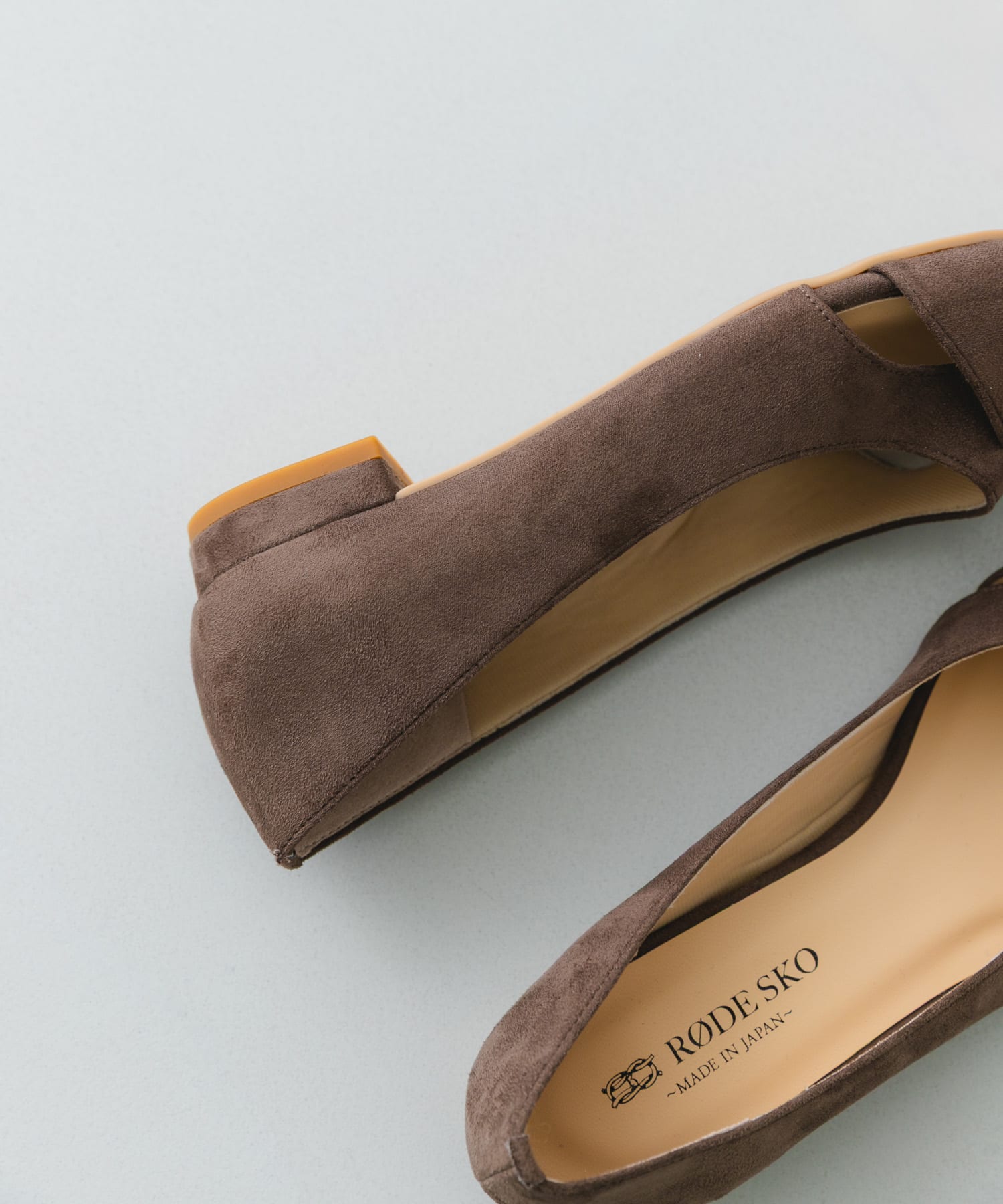 『MADE IN JAPAN』 1.5センチグルカパンプス BROWN 36