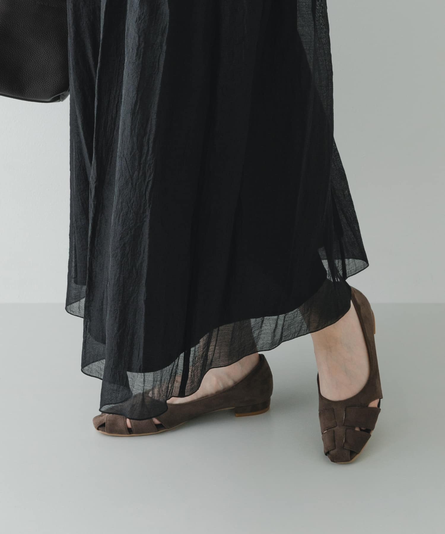 『MADE IN JAPAN』 1.5センチグルカパンプス BROWN 36