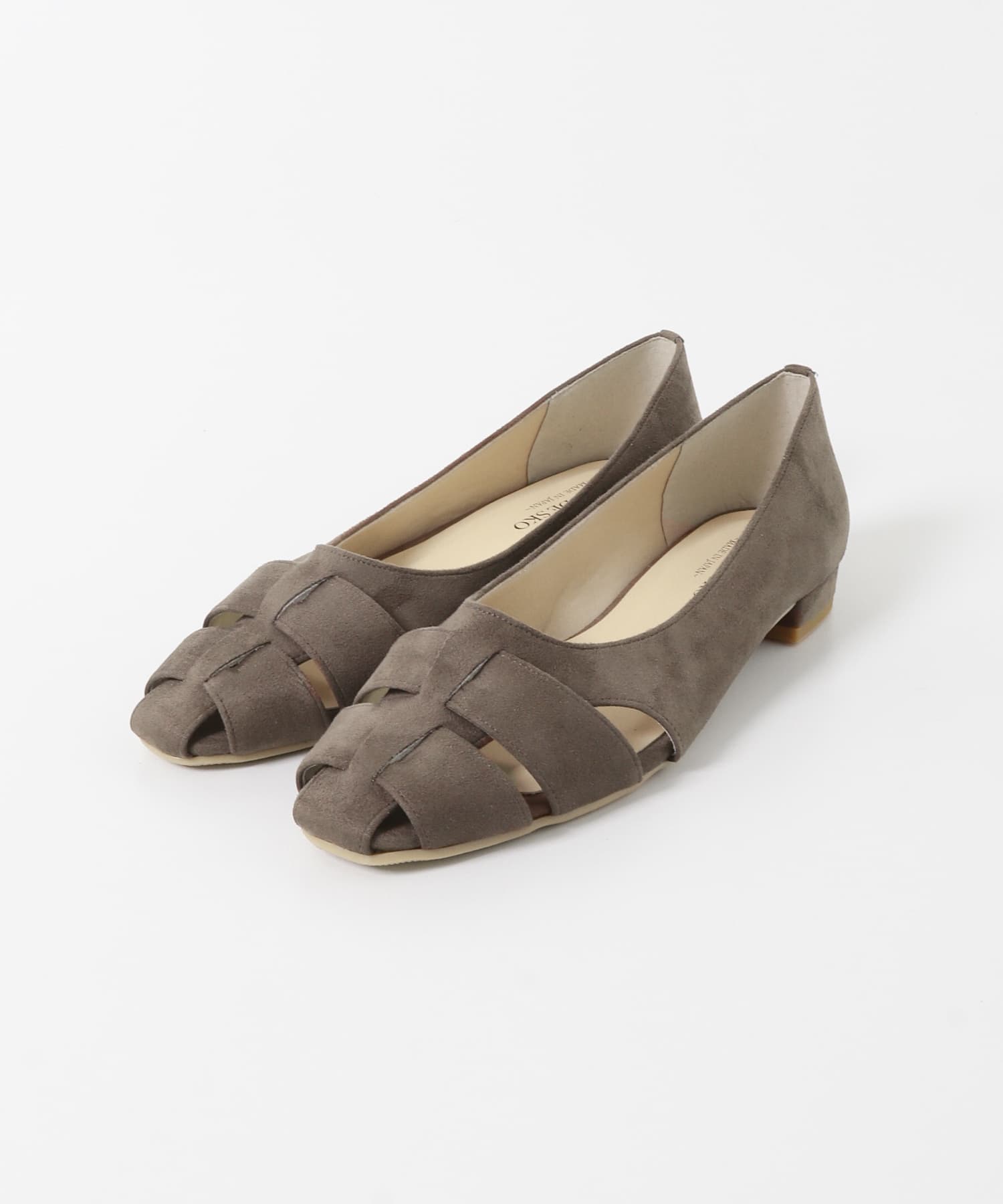 『MADE IN JAPAN』 1.5センチグルカパンプス BROWN 36